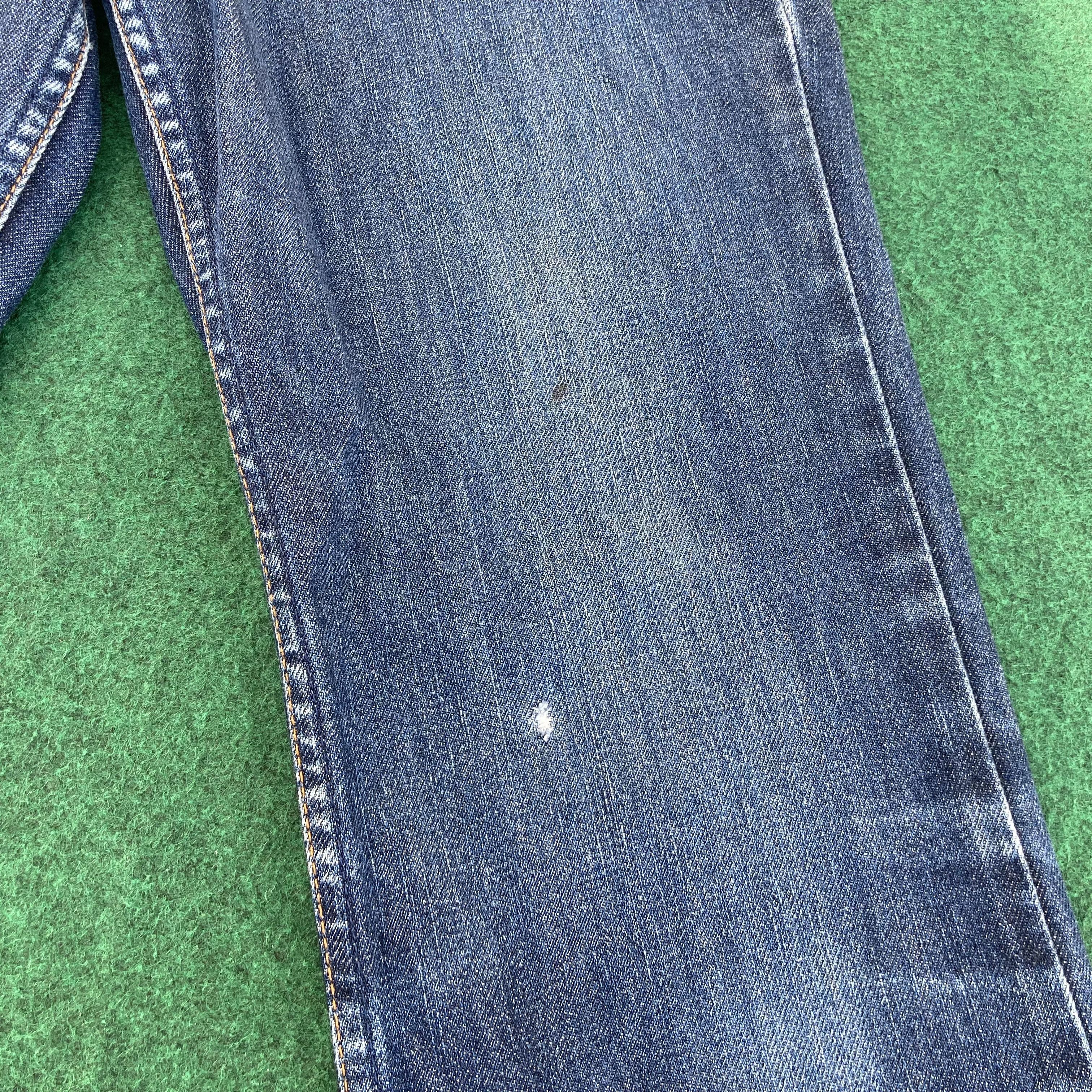 Levi's × Vintage Vtg Levis 517 Denim Bootcut 28 Punk Grunge Mods Jeans Size US 28 / EU 44 - 5 Thumbnail