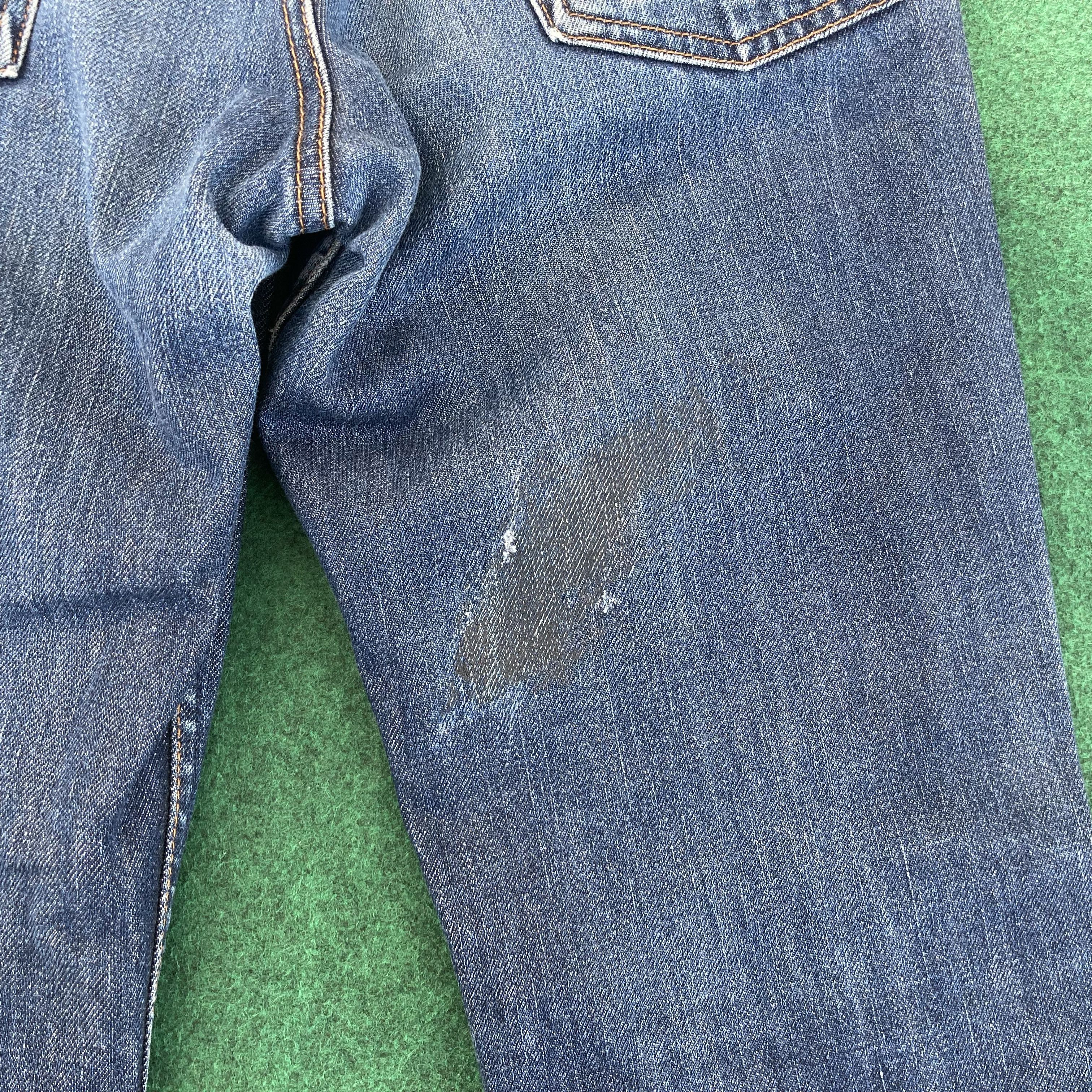 Levi's × Vintage Vtg Levis 517 Denim Bootcut 28 Punk Grunge Mods Jeans Size US 28 / EU 44 - 9 Thumbnail