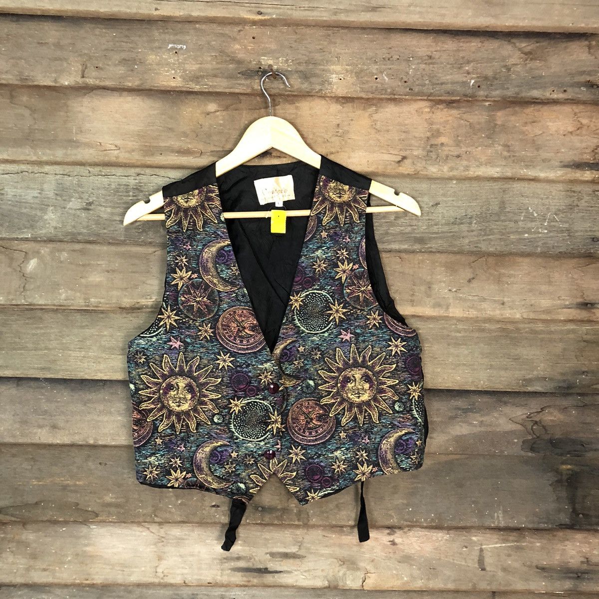 Japanese Brand × Vintage Vest Conterio art vest japan Black #2818 Size US M / EU 48-50 / 2 - 1 Thumbnail