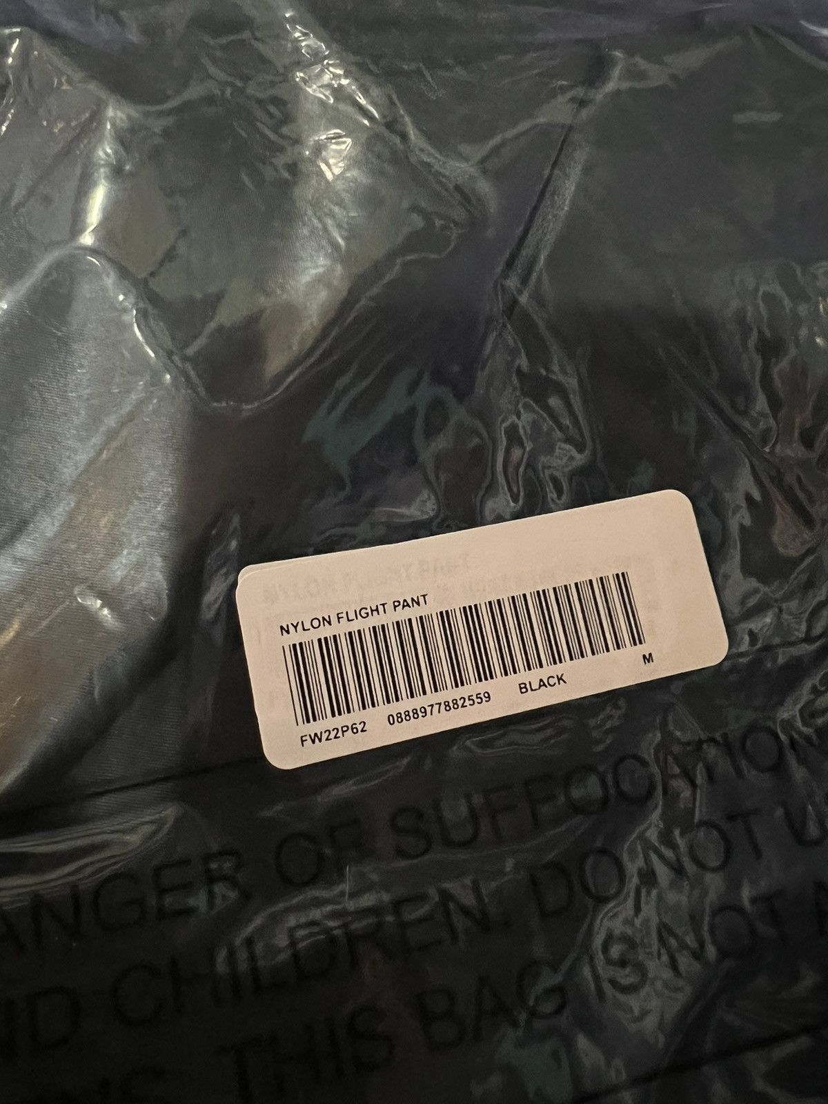 Supreme Supreme Nylon Flight Pant Black Size US 32 / EU 48 - 3 Thumbnail