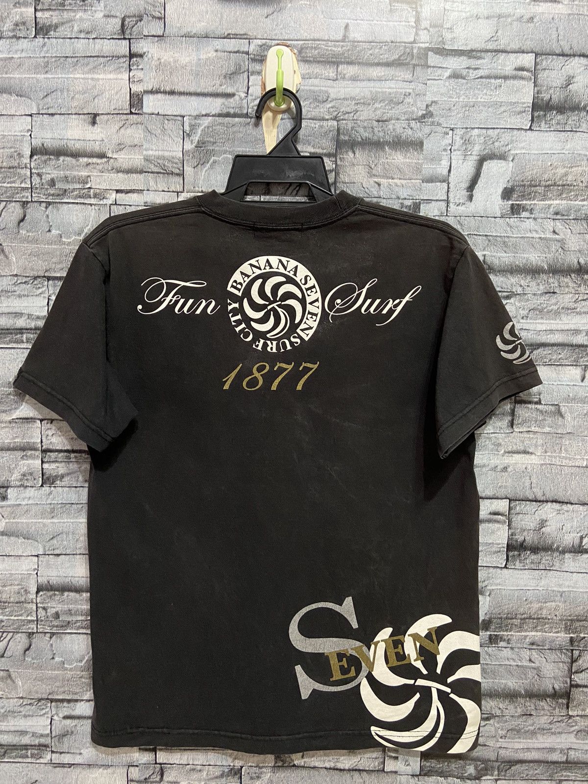 Japanese Brand Banana Seven t shirt big logo surf japanese brand Size US M / EU 48-50 / 2 - 5 Thumbnail