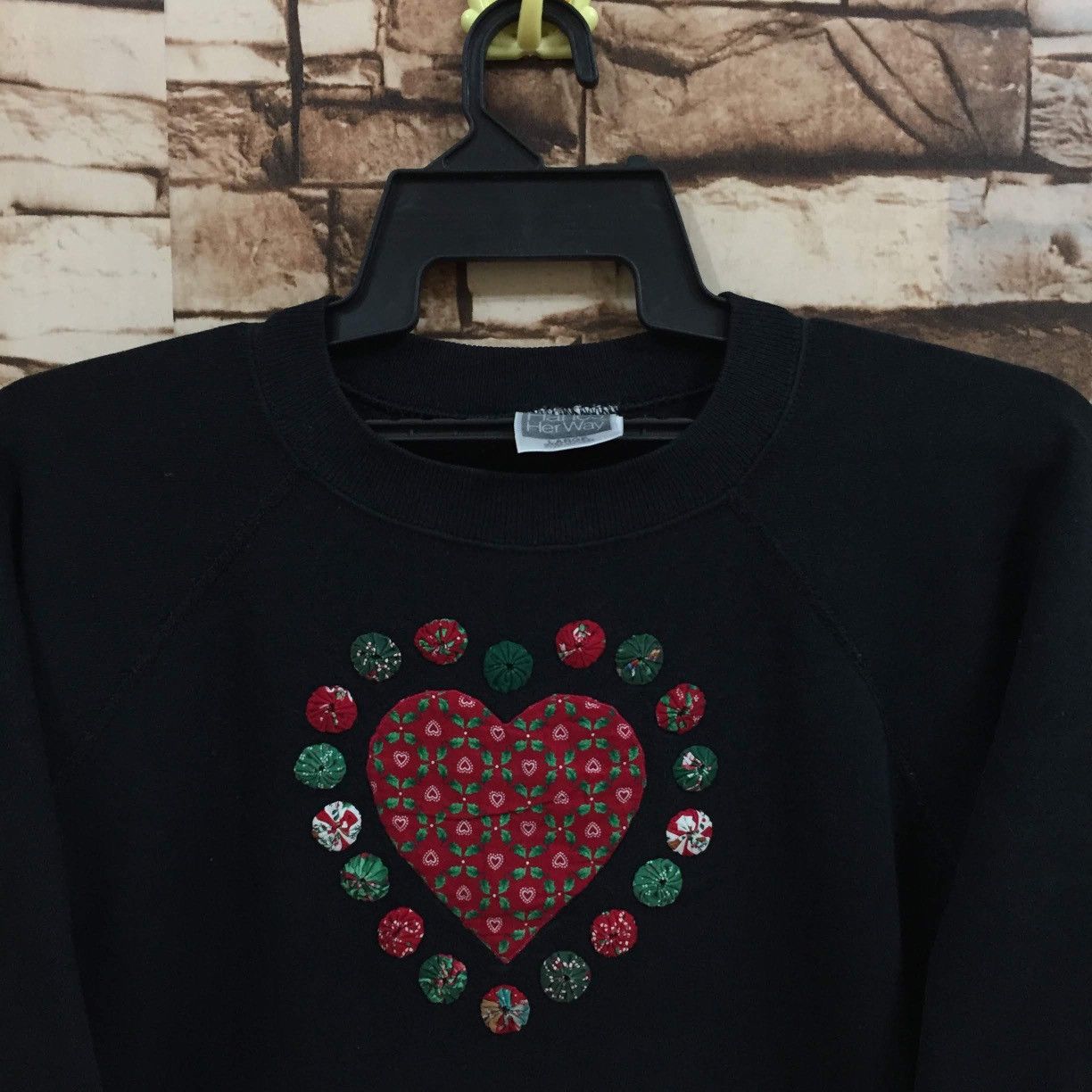 Hanes Vintage Hanes sweatshirt Love big logo Size US L / EU 52-54 / 3 - 2 Thumbnail