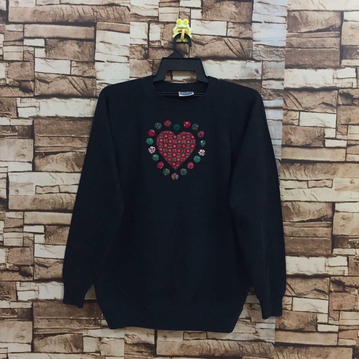 Hanes Vintage Hanes sweatshirt Love big logo Size US L / EU 52-54 / 3 - 1 Thumbnail