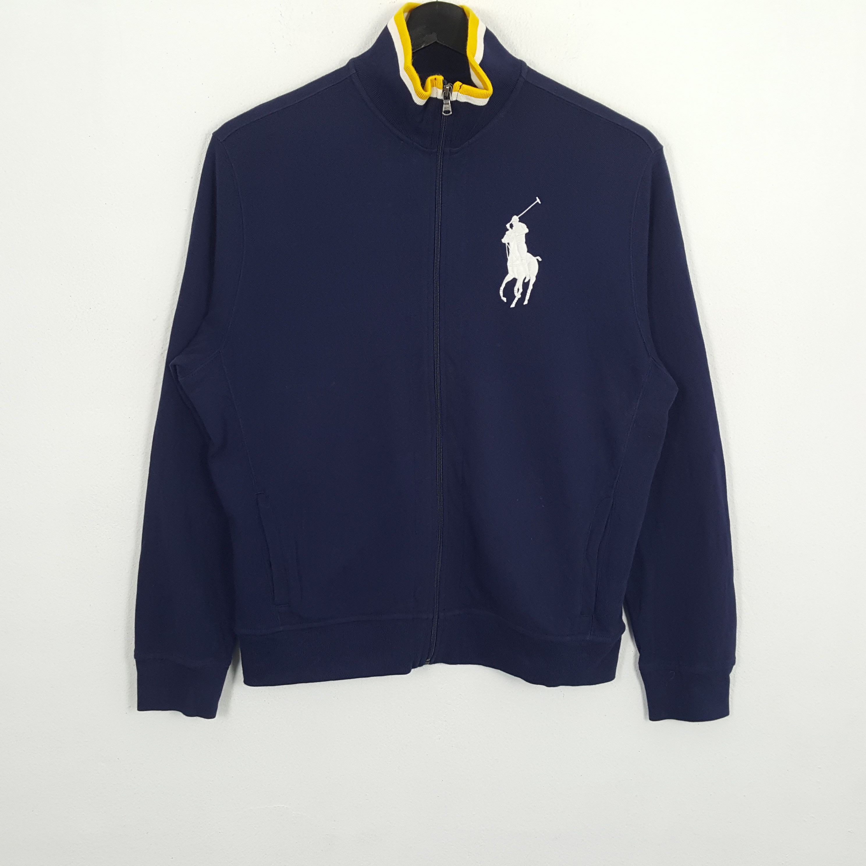 Polo Ralph Lauren × Vintage POLO BY RALPH LAUREN Big Logo Design Sweaters Size US L / EU 52-54 / 3 - 1 Thumbnail
