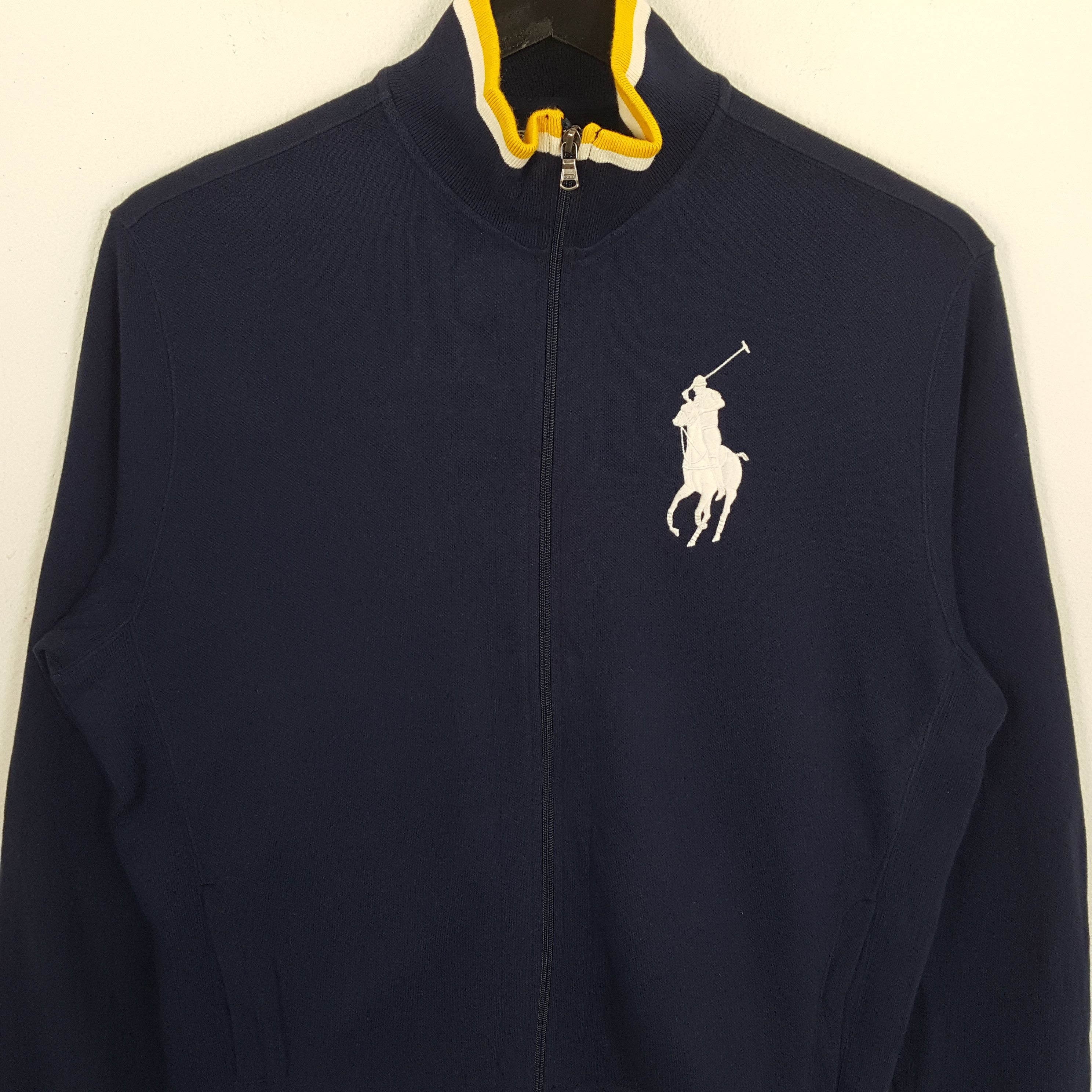 Polo Ralph Lauren × Vintage POLO BY RALPH LAUREN Big Logo Design Sweaters Size US L / EU 52-54 / 3 - 2 Thumbnail