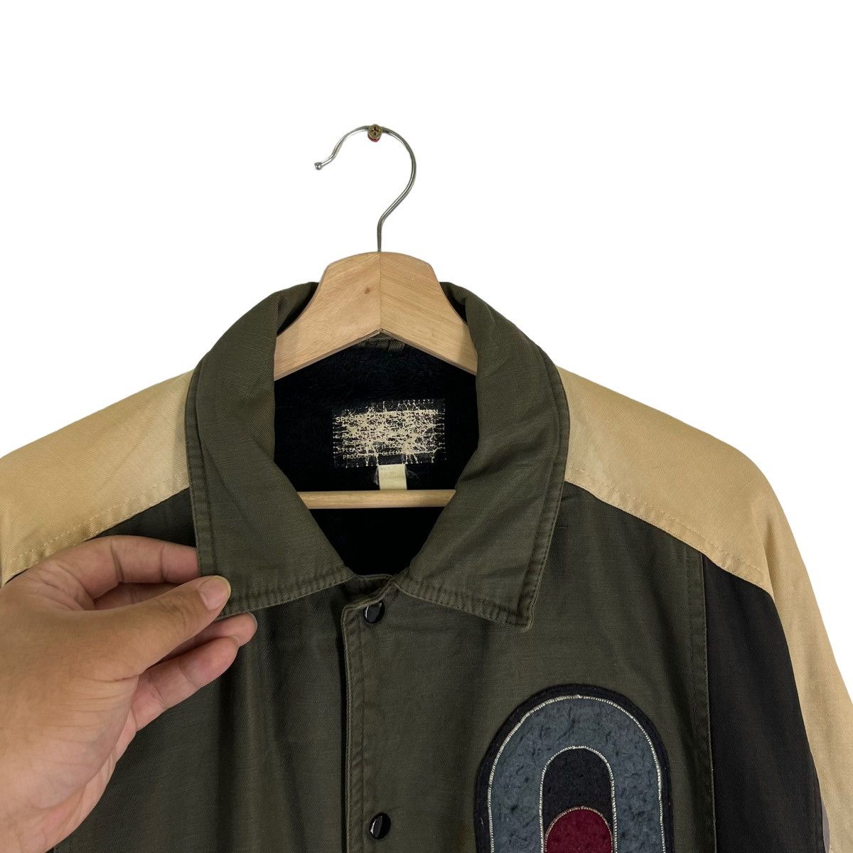 Japanese Brand VINTAGE VARSITY JACKET BIG LOGO JAPAN MADE Size US M / EU 48-50 / 2 - 5 Thumbnail