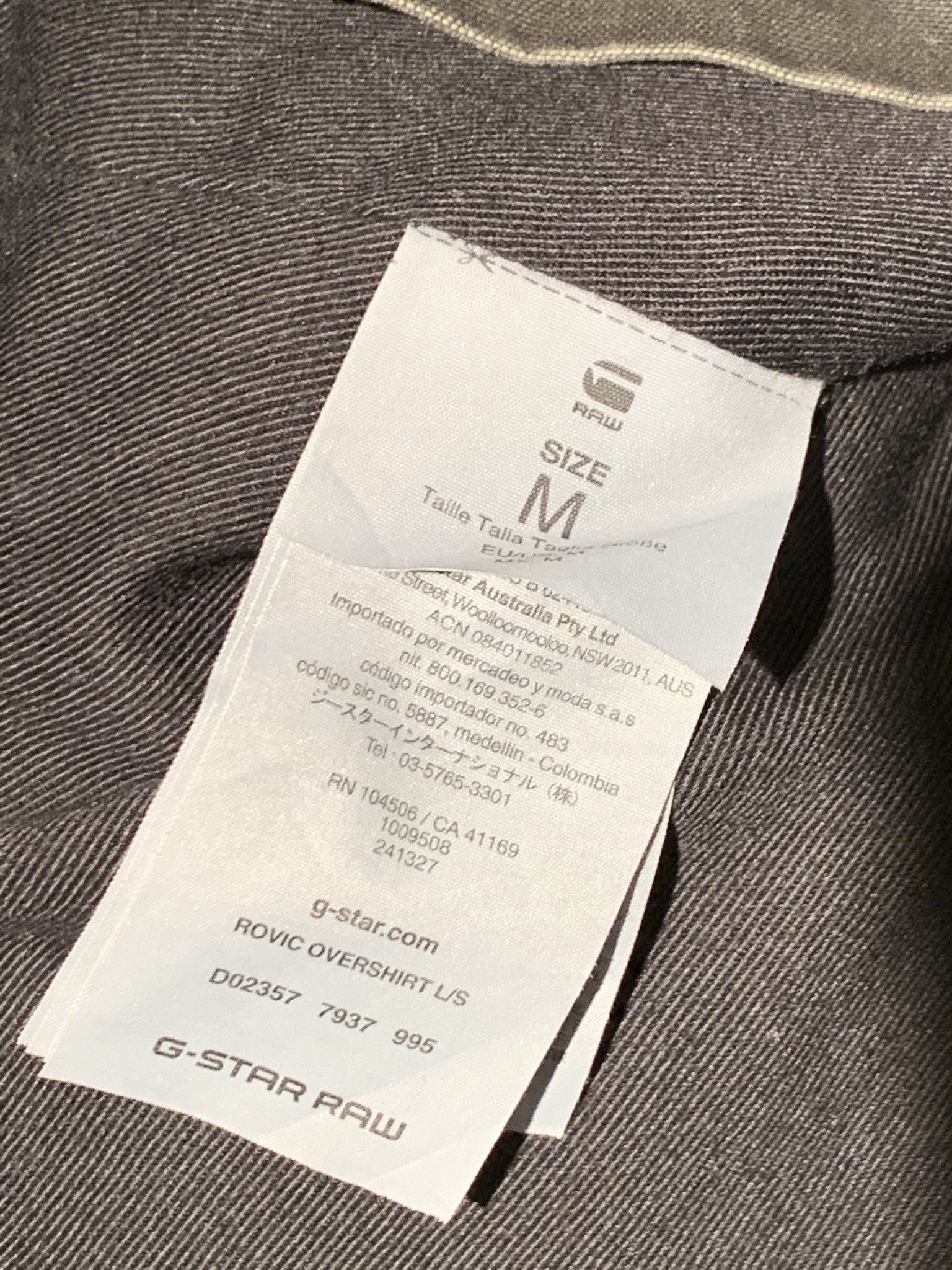 Designer × G-Star *RARE* G Star RAW Rovic Overshirt Cargo Jacket - M Size US M / EU 48-50 / 2 - 12 Thumbnail