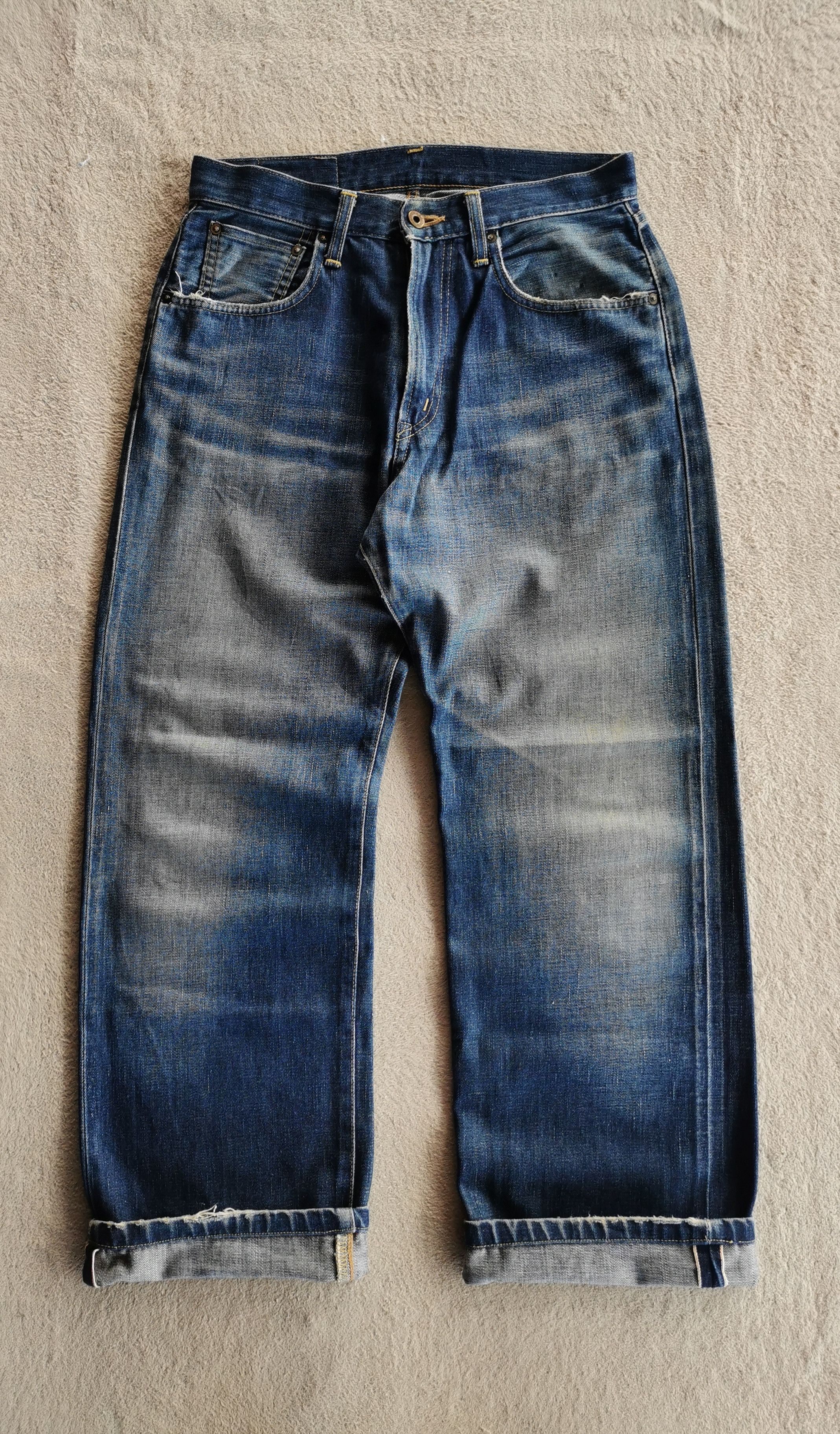 Edwin × Japanese Brand Edwin Lot 505 Selvedge Jeans Size US 30 / EU 46 - 1 Thumbnail