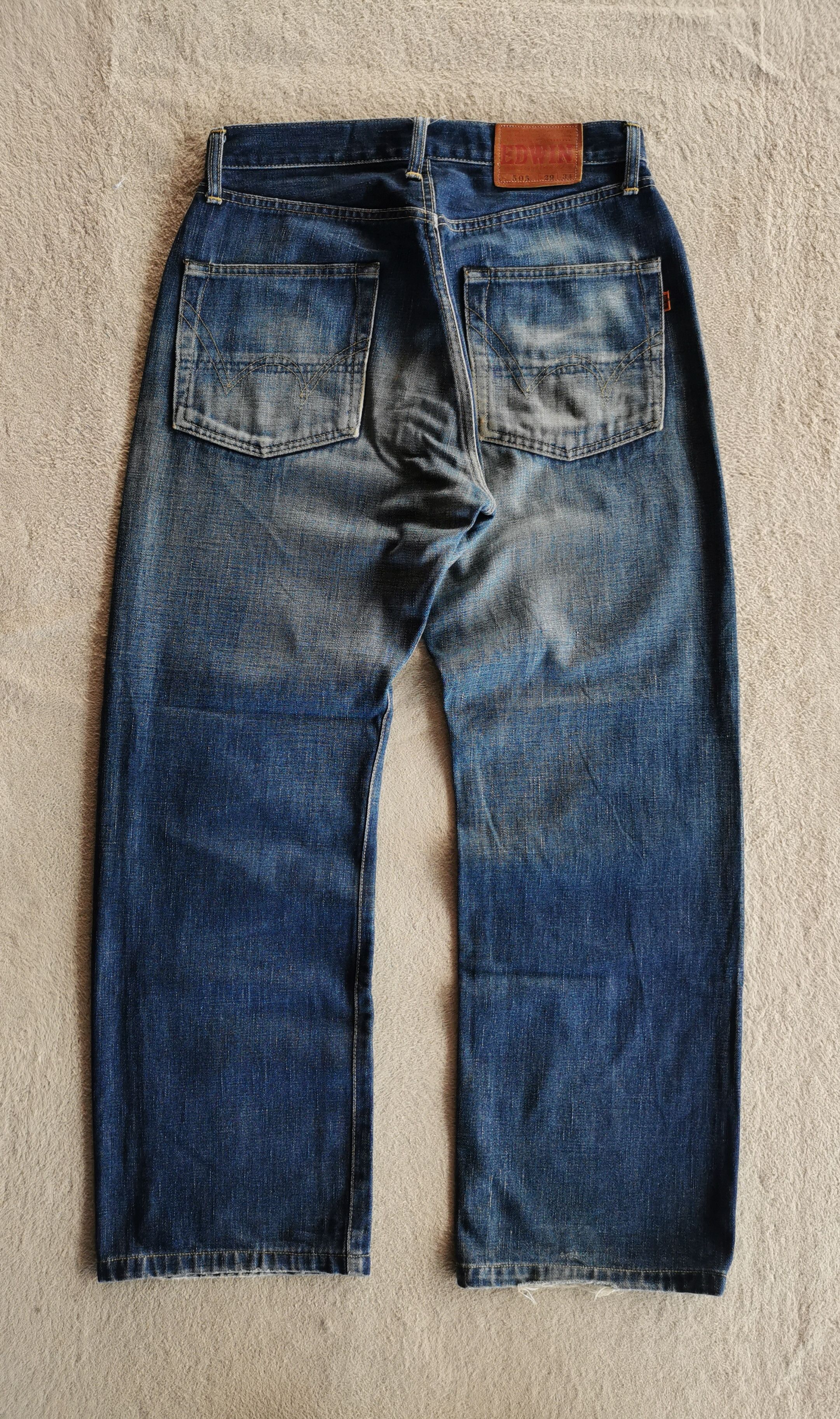 Edwin × Japanese Brand Edwin Lot 505 Selvedge Jeans Size US 30 / EU 46 - 6 Thumbnail