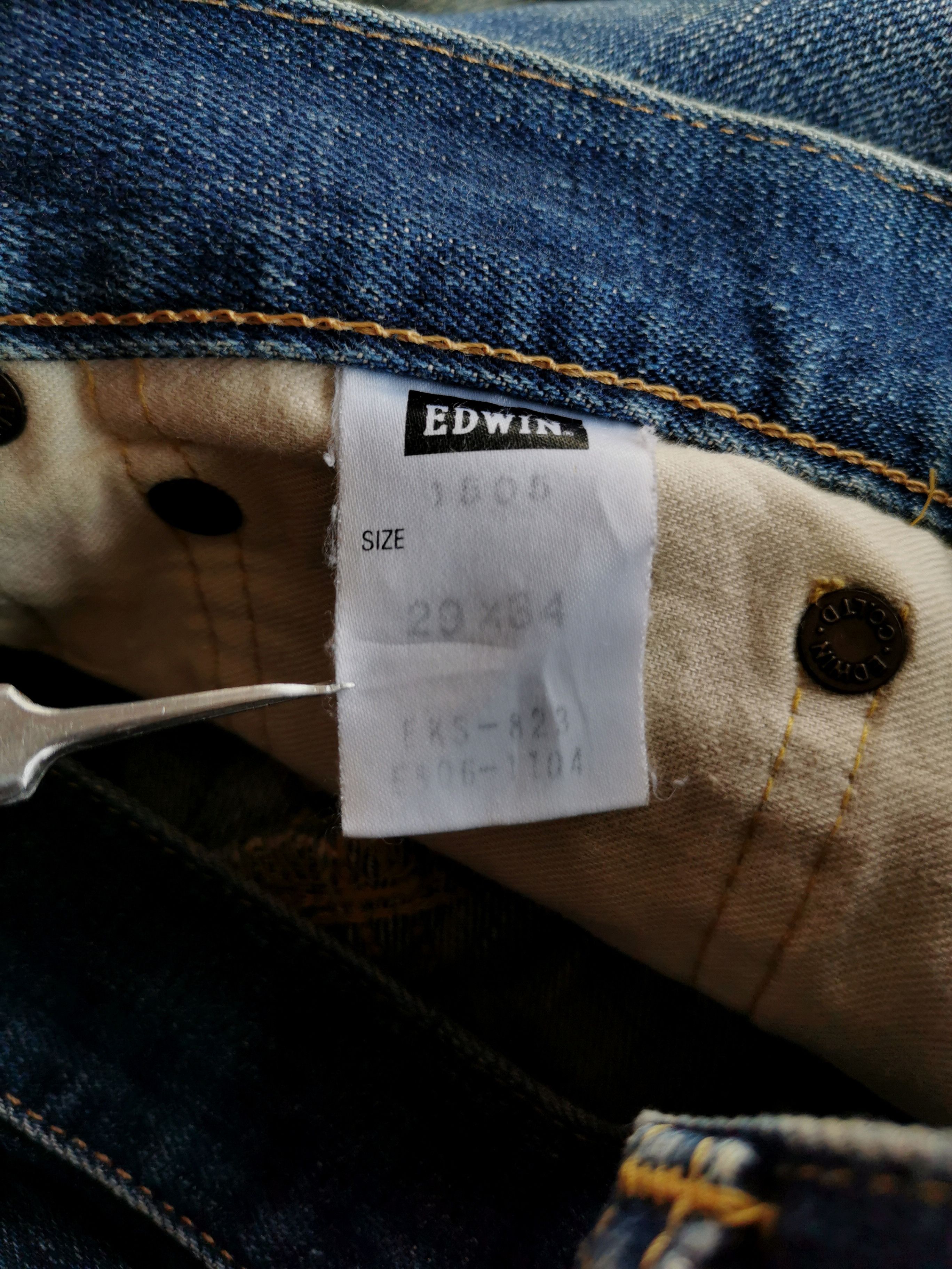 Edwin × Japanese Brand Edwin Lot 505 Selvedge Jeans Size US 30 / EU 46 - 7 Thumbnail