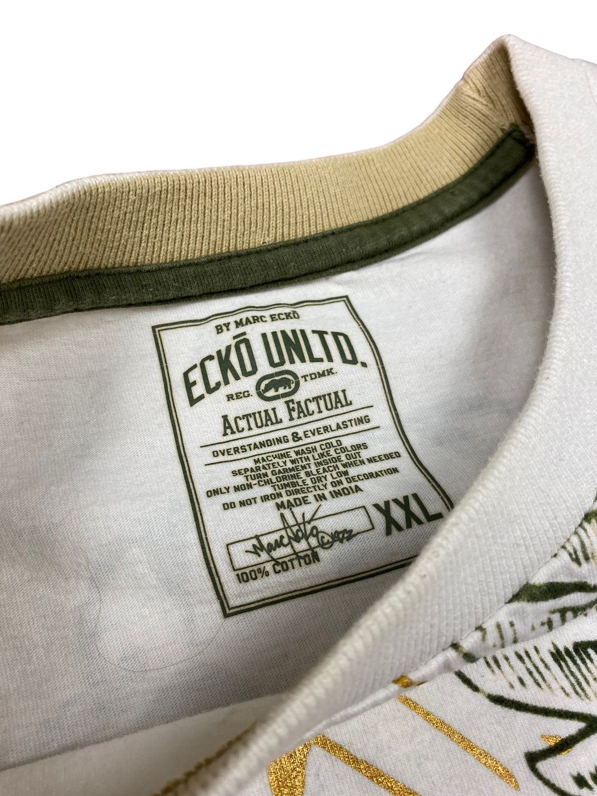 Marc Ecko Vintage Y2K Ecko Unltd All Over Print Graphic Tee MMA Size US XXL / EU 58 / 5 - 8 Thumbnail