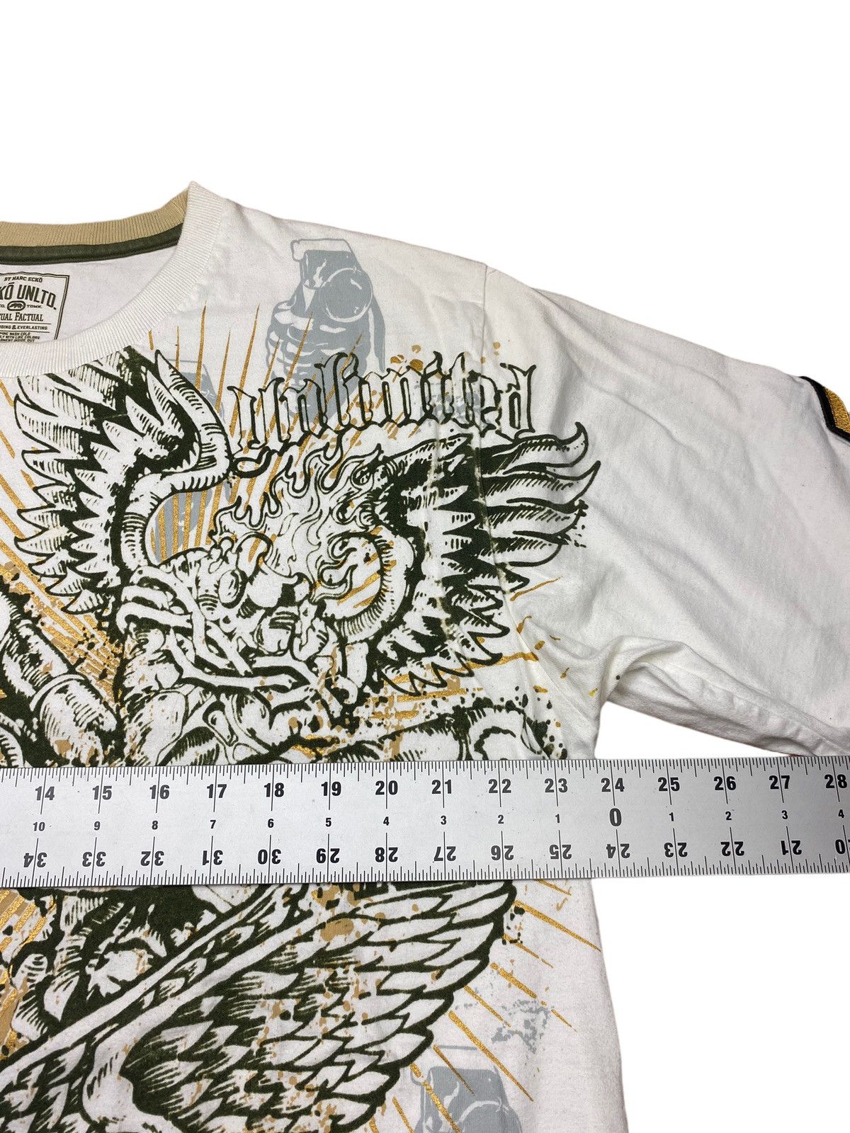 Marc Ecko Vintage Y2K Ecko Unltd All Over Print Graphic Tee MMA Size US XXL / EU 58 / 5 - 9 Thumbnail