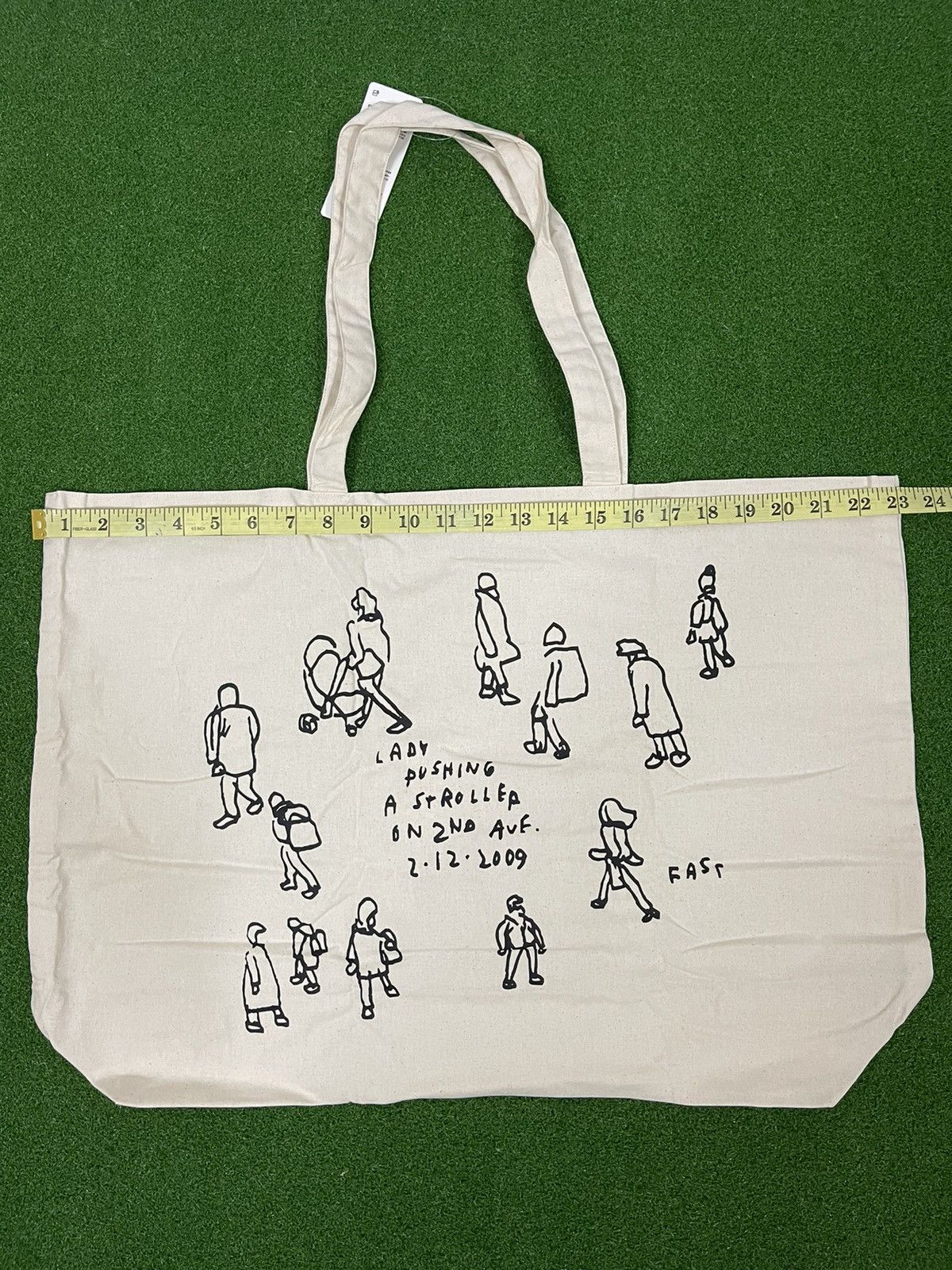 Japanese Brand New Jason Polan Tote Bag Limited Edition / Uniqlo / Eva Size ONE SIZE - 8 Thumbnail