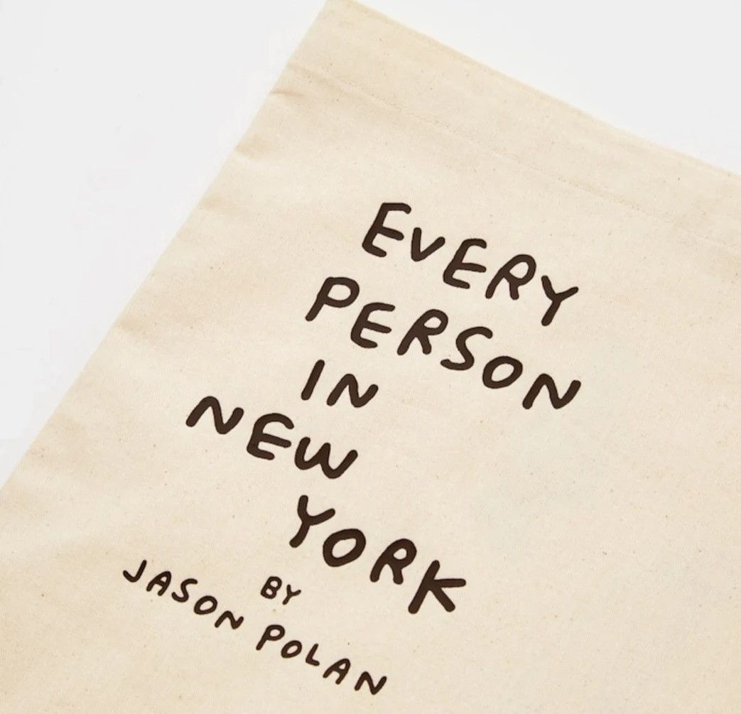 Japanese Brand New Jason Polan Tote Bag Limited Edition / Uniqlo / Eva Size ONE SIZE - 4 Thumbnail