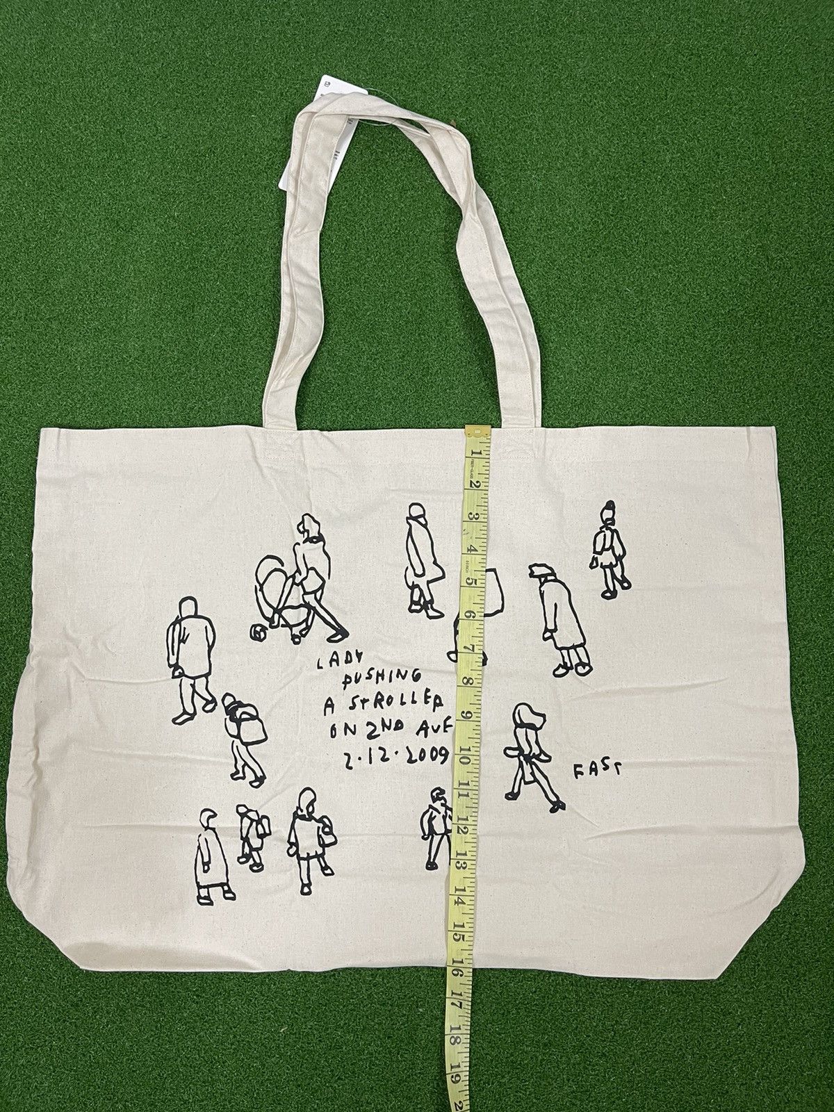 Japanese Brand New Jason Polan Tote Bag Limited Edition / Uniqlo / Eva Size ONE SIZE - 9 Thumbnail