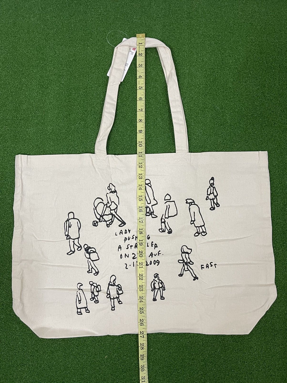 Japanese Brand New Jason Polan Tote Bag Limited Edition / Uniqlo / Eva Size ONE SIZE - 7 Thumbnail