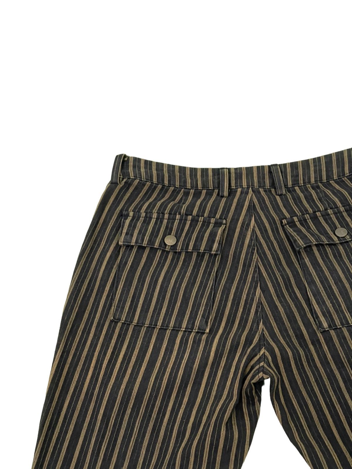 Japanese Brand Flare Striped Pant Et Boite Japan Boot Cut 5🟦0 Size US 28 / EU 44 - 8 Thumbnail