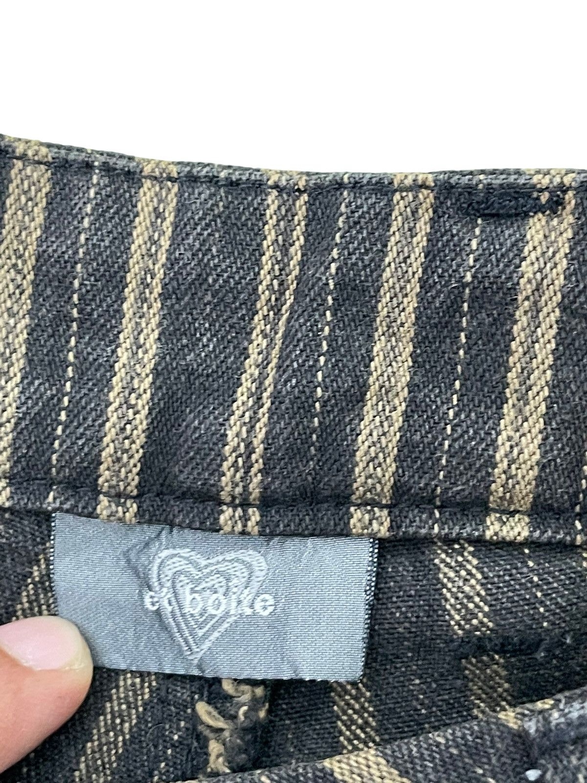 Japanese Brand Flare Striped Pant Et Boite Japan Boot Cut 5🟦0 Size US 28 / EU 44 - 20 Thumbnail