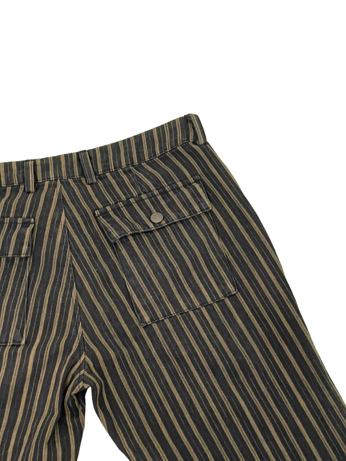 Japanese Brand Flare Striped Pant Et Boite Japan Boot Cut 5🟦0 Size US 28 / EU 44 - 9 Thumbnail
