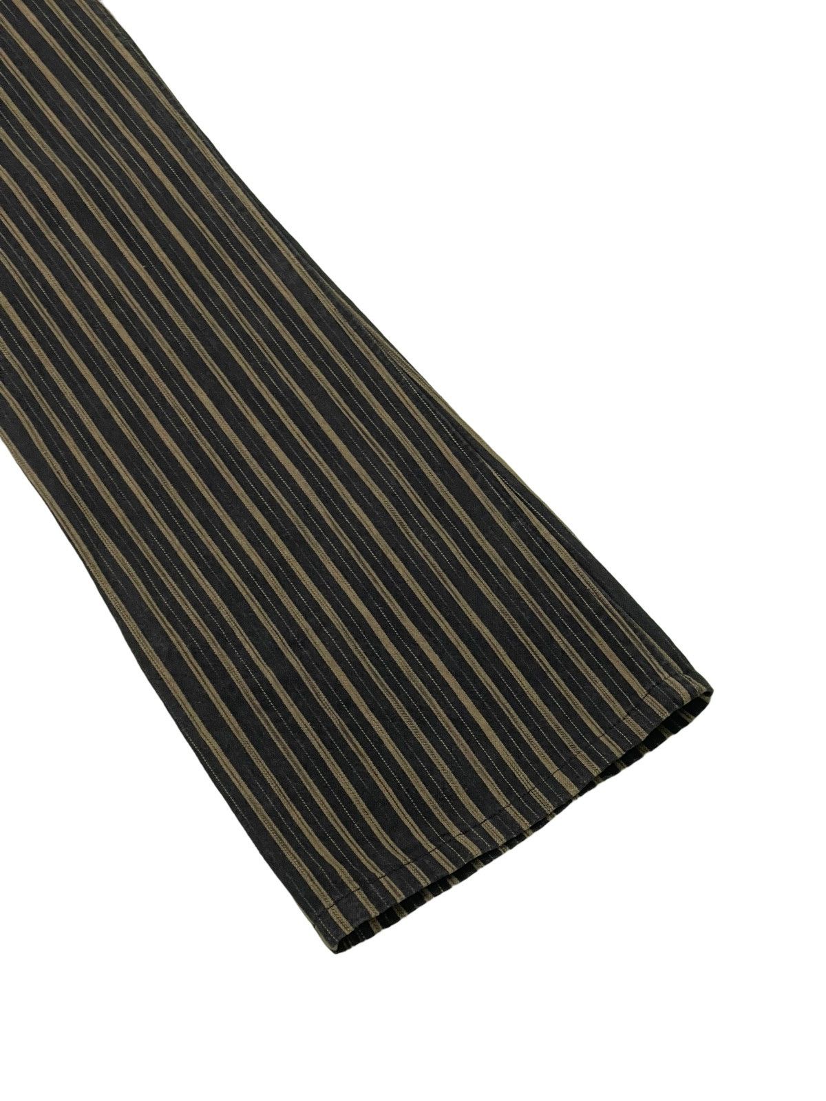 Japanese Brand Flare Striped Pant Et Boite Japan Boot Cut 5🟦0 Size US 28 / EU 44 - 4 Thumbnail
