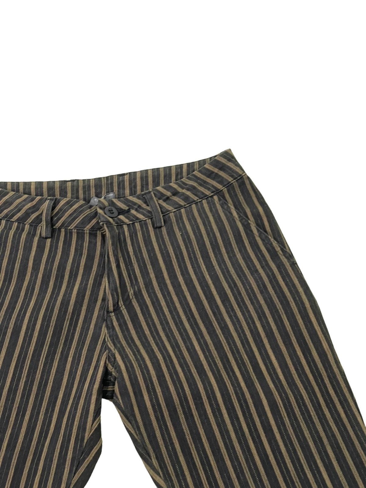 Japanese Brand Flare Striped Pant Et Boite Japan Boot Cut 5🟦0 Size US 28 / EU 44 - 18 Thumbnail
