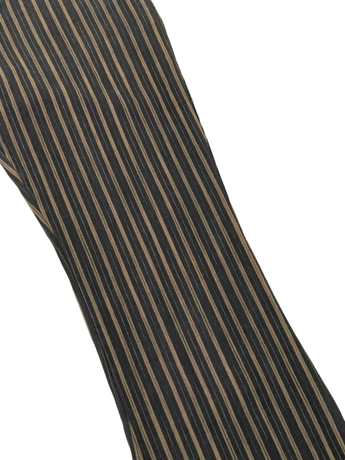 Japanese Brand Flare Striped Pant Et Boite Japan Boot Cut 5🟦0 Size US 28 / EU 44 - 16 Thumbnail