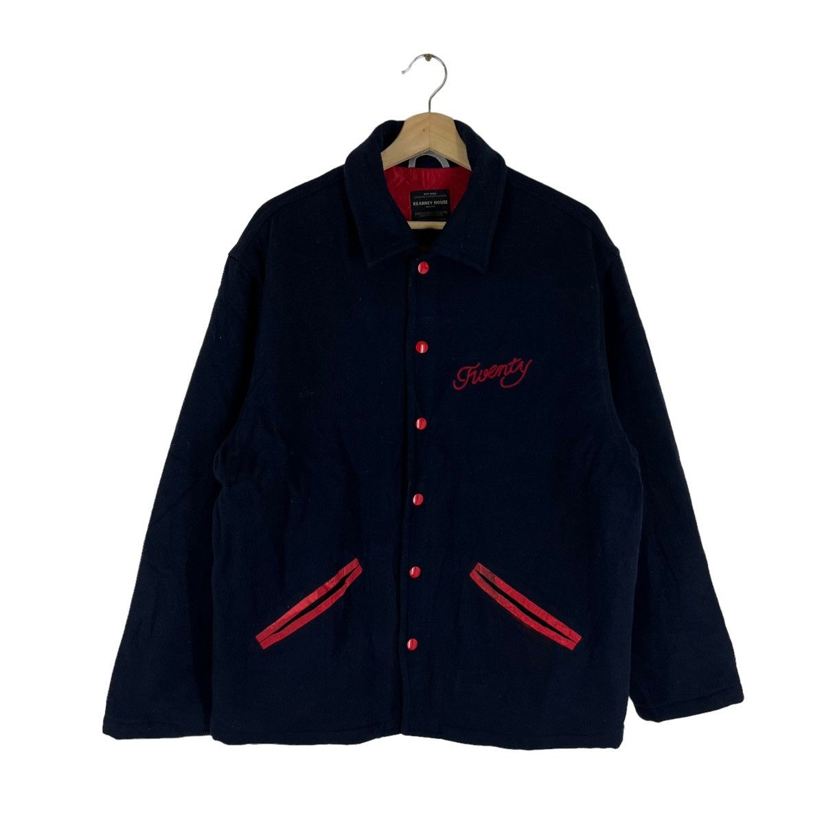 Vintage VINTAGE VARSITY JACKET KEARNEY HOUSE BIG LOGO Size US M / EU 48-50 / 2 - 1 Thumbnail