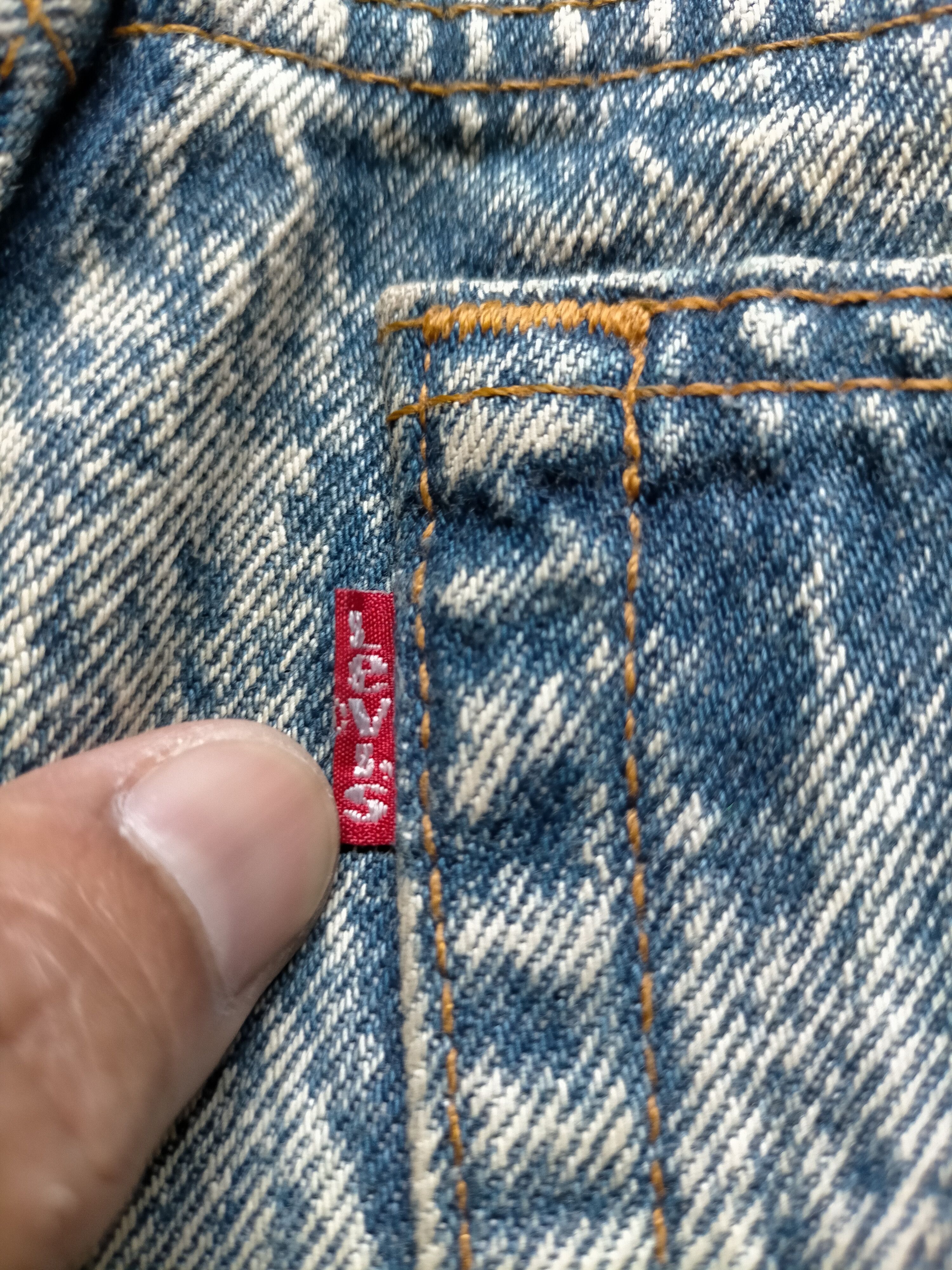 Levi's Vintage Clothing Vintage 80s Levis 501 Acid wash Jeans Size US 31 - 12 Thumbnail