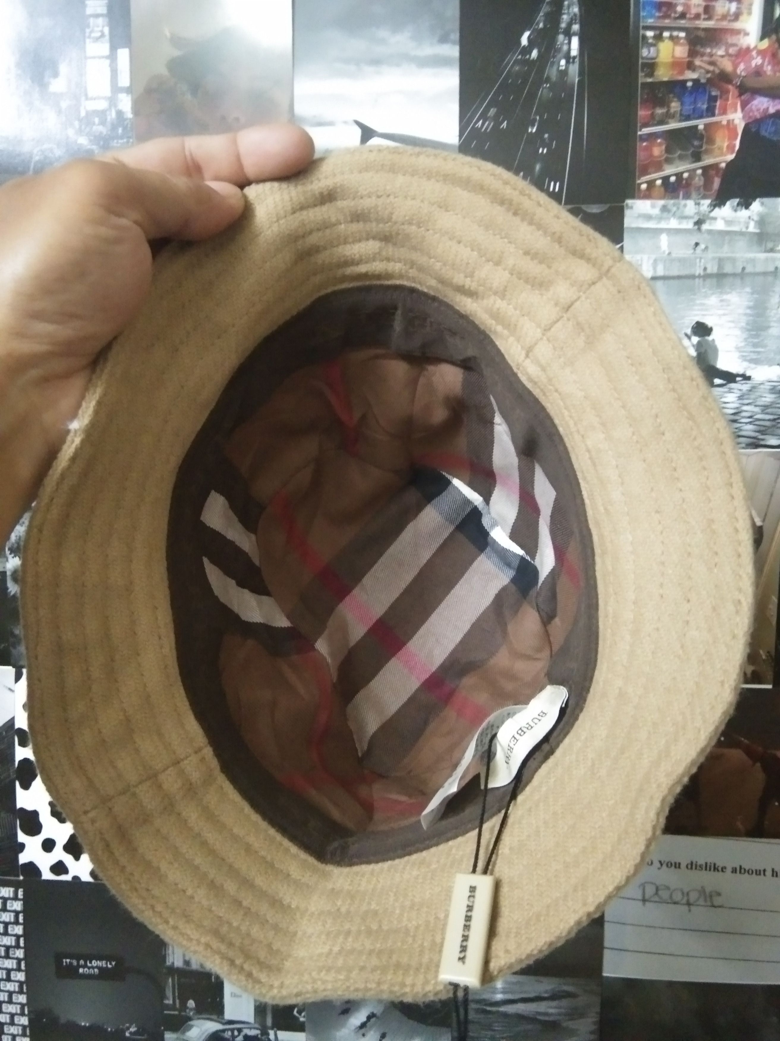 Burberry BURBERRY WOOL HAT Size ONE SIZE - 4 Thumbnail