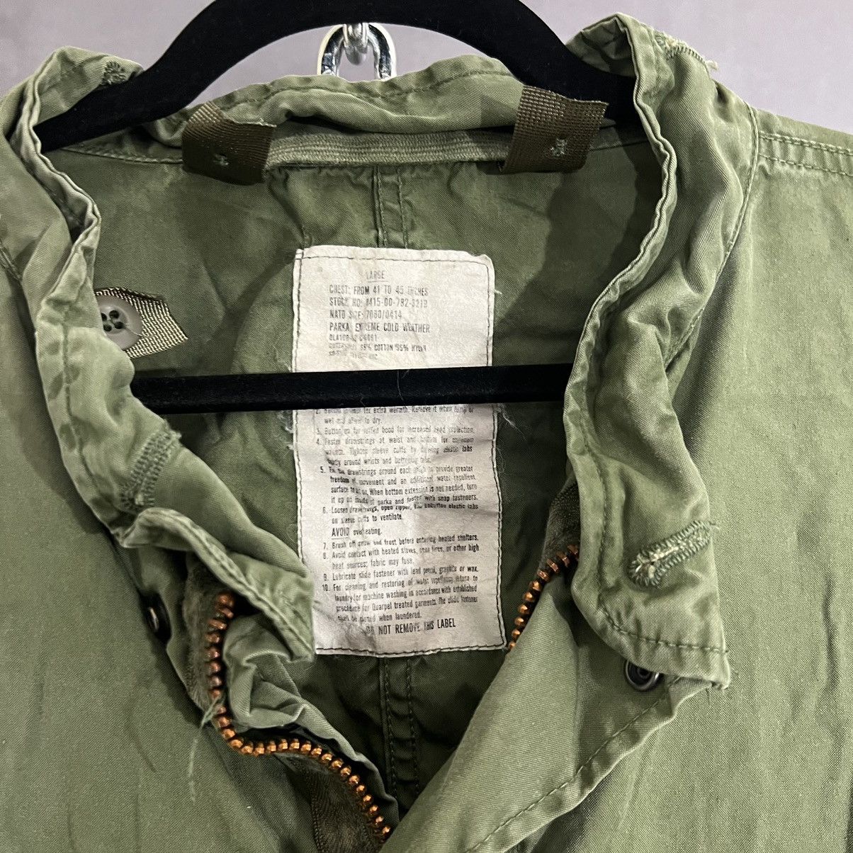 Vintage Vintage Vietnam era rare M65 Fishtail Parka. Olive drab Size US L / EU 52-54 / 3 - 3 Thumbnail
