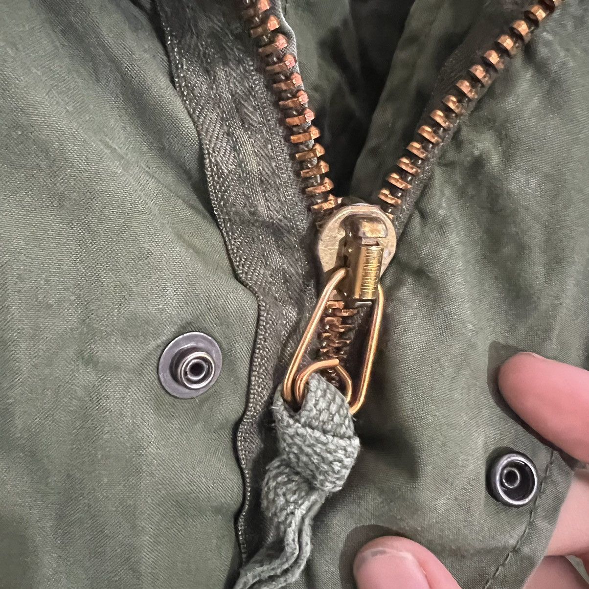 Vintage Vintage Vietnam era rare M65 Fishtail Parka. Olive drab Size US L / EU 52-54 / 3 - 4 Thumbnail