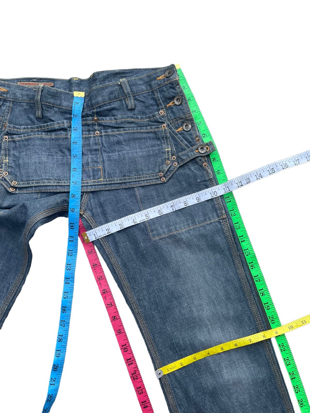 Japanese Brand Medical Branch Workers Denim Size US 29 - 18 Thumbnail