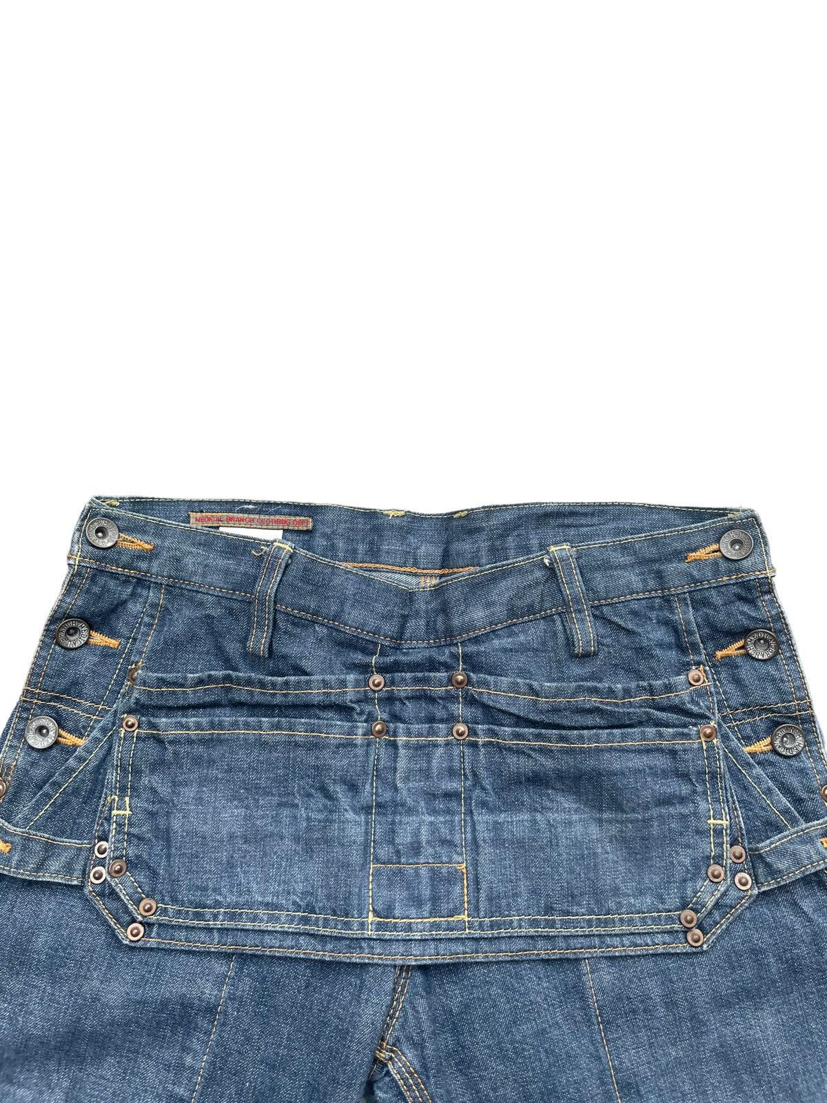 Japanese Brand Medical Branch Workers Denim Size US 29 - 5 Thumbnail