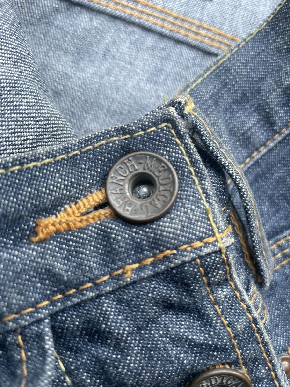 Japanese Brand Medical Branch Workers Denim Size US 29 - 13 Thumbnail