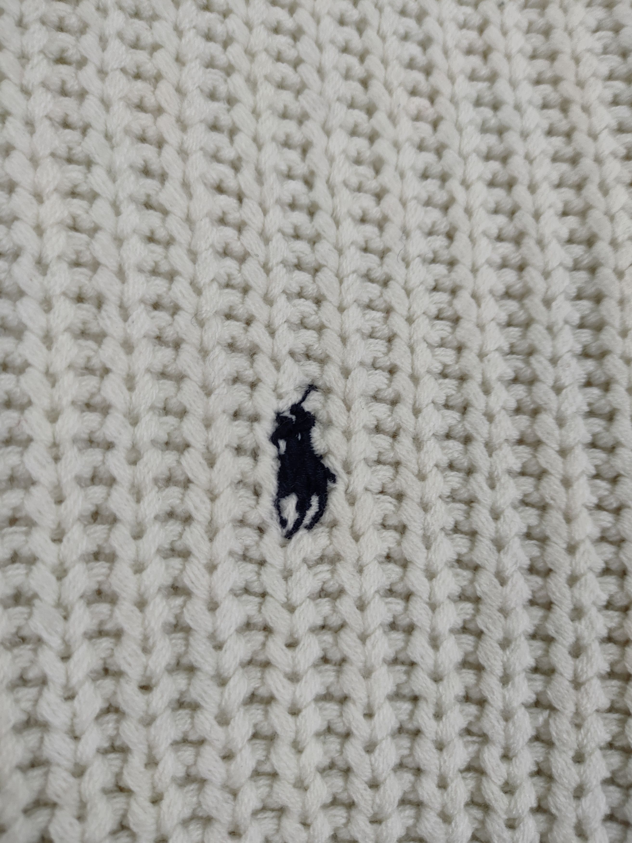 Polo Ralph Lauren Polo Ralph Lauren aran isle knitwear zipper sweater #4228DLL Size US L / EU 52-54 / 3 - 4 Thumbnail