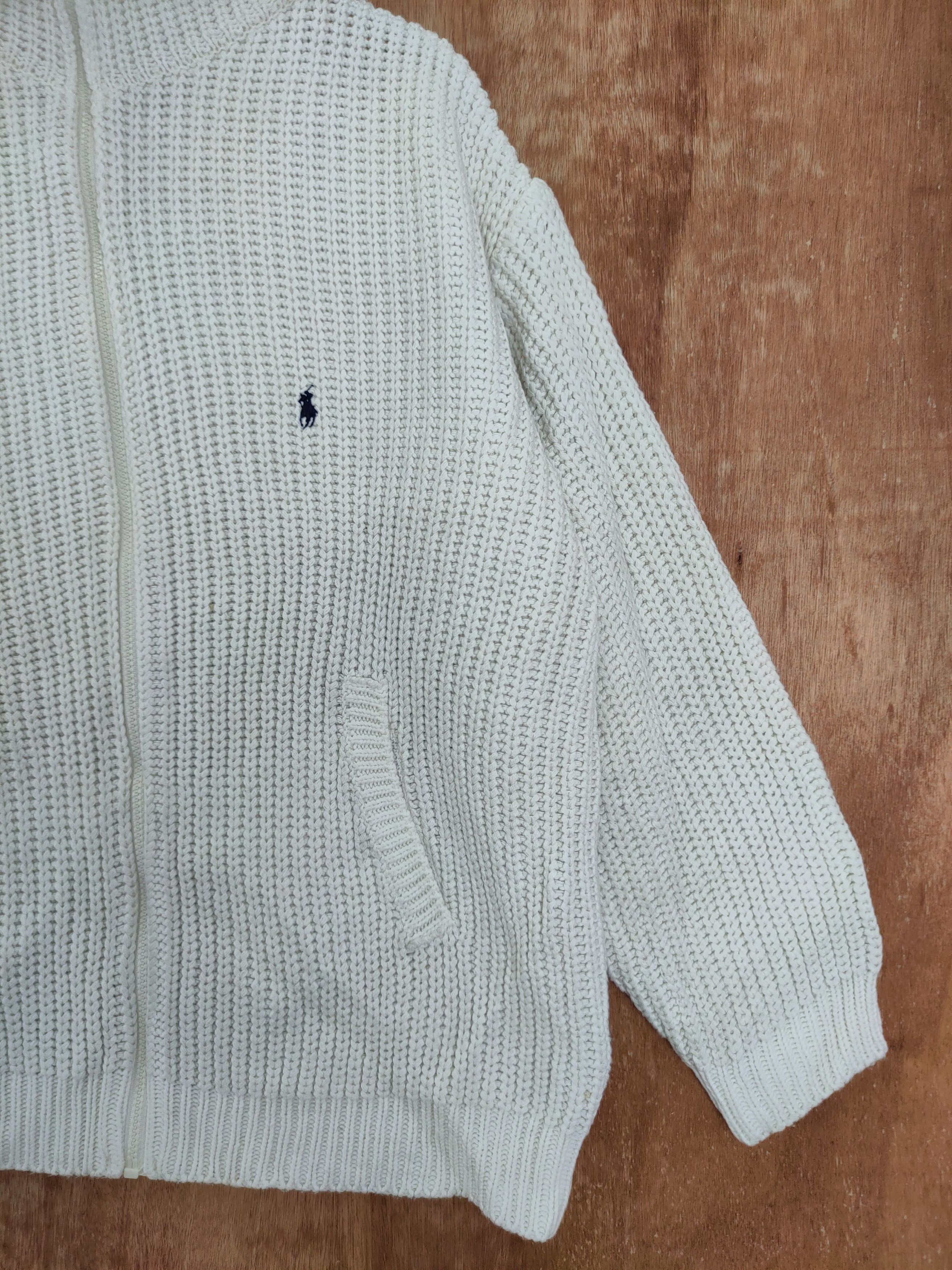 Polo Ralph Lauren Polo Ralph Lauren aran isle knitwear zipper sweater #4228DLL Size US L / EU 52-54 / 3 - 3 Thumbnail