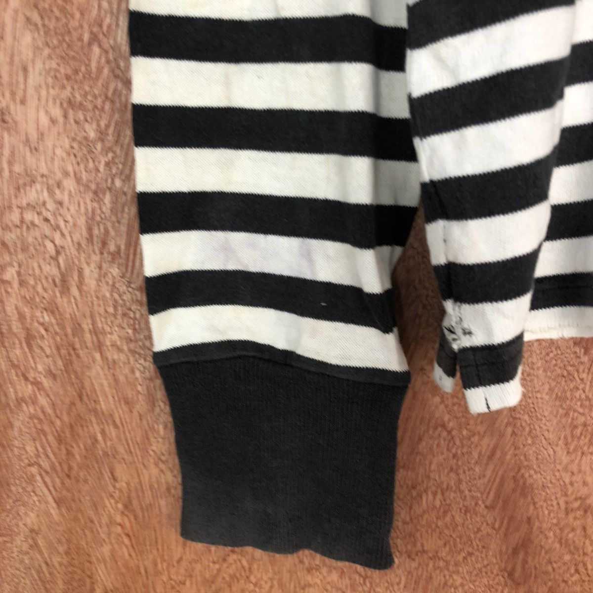 Neighborhood DL Neighborhood Striped Border Long Sleeve Tee #1681 Size US M / EU 48-50 / 2 - 8 Thumbnail