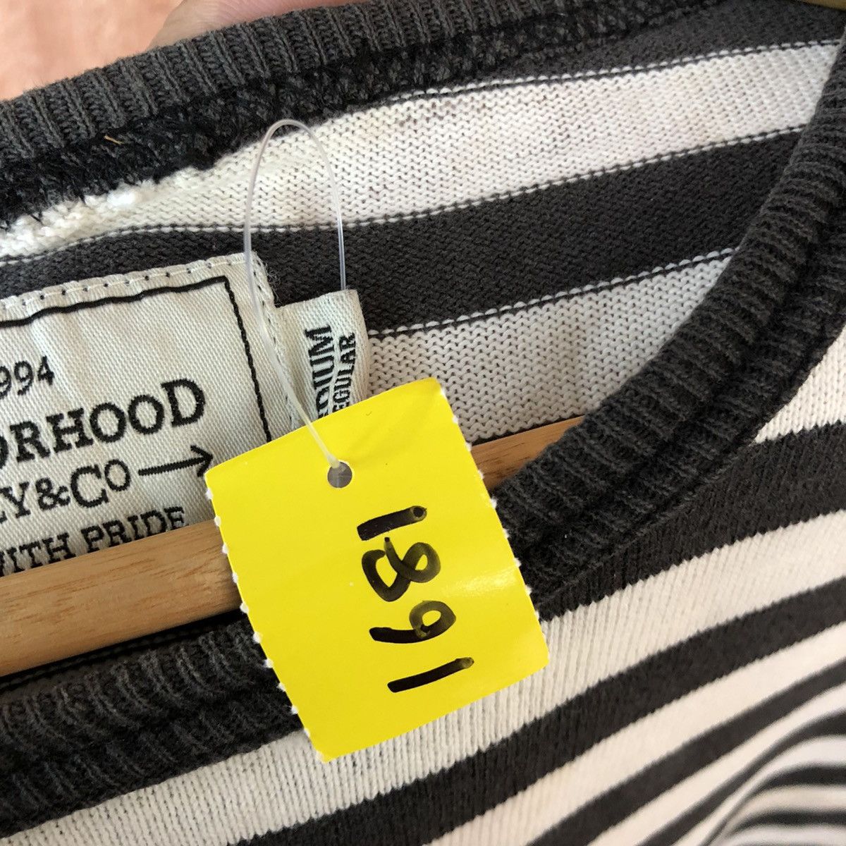 Neighborhood DL Neighborhood Striped Border Long Sleeve Tee #1681 Size US M / EU 48-50 / 2 - 13 Thumbnail