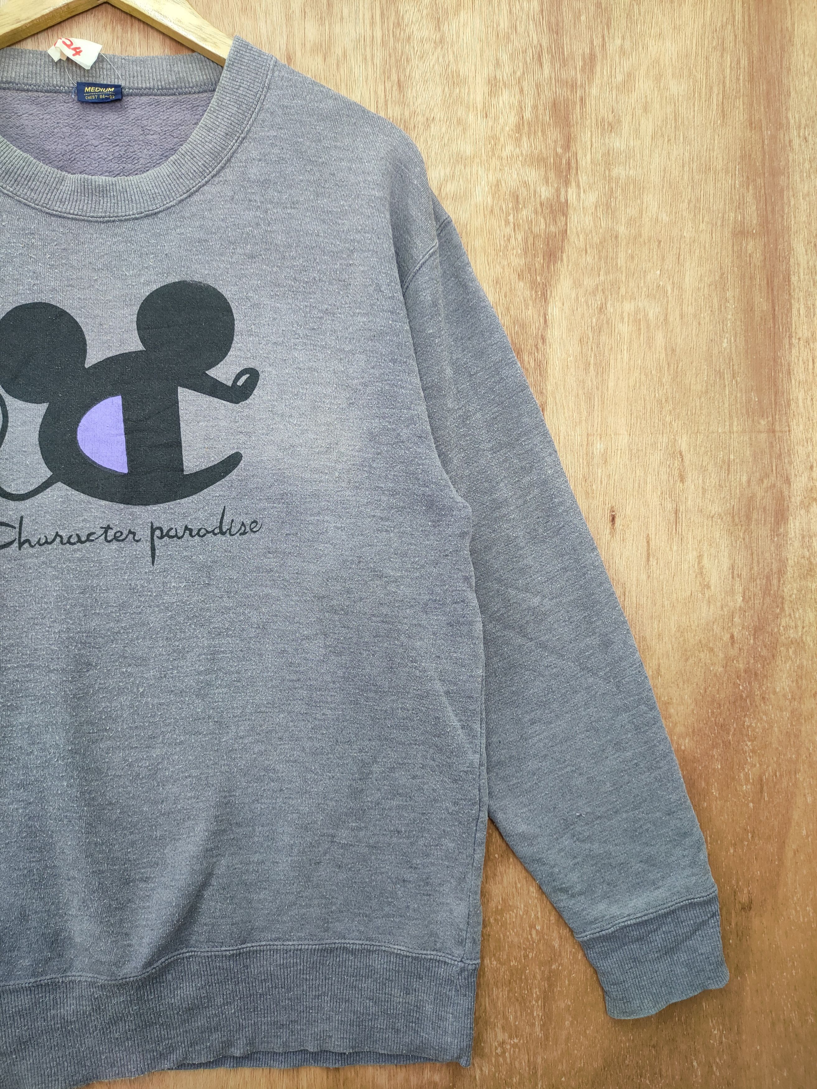 Faded Glory × Japanese Brand DL Parody champion & mickey mouse disney sweatshirt #424 Size US M / EU 48-50 / 2 - 3 Thumbnail