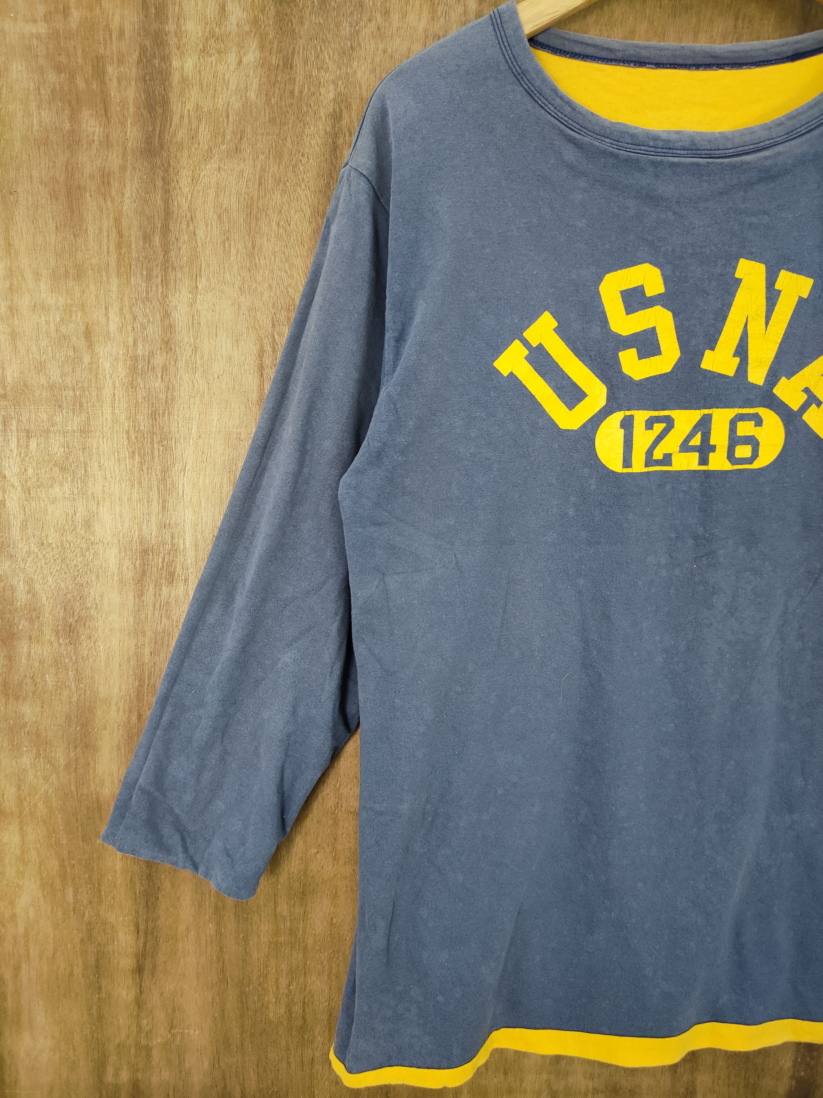 Champion DLL Champion USNA Vintage reversible sweatshirt #781 Size US XL / EU 56 / 4 - 11 Thumbnail