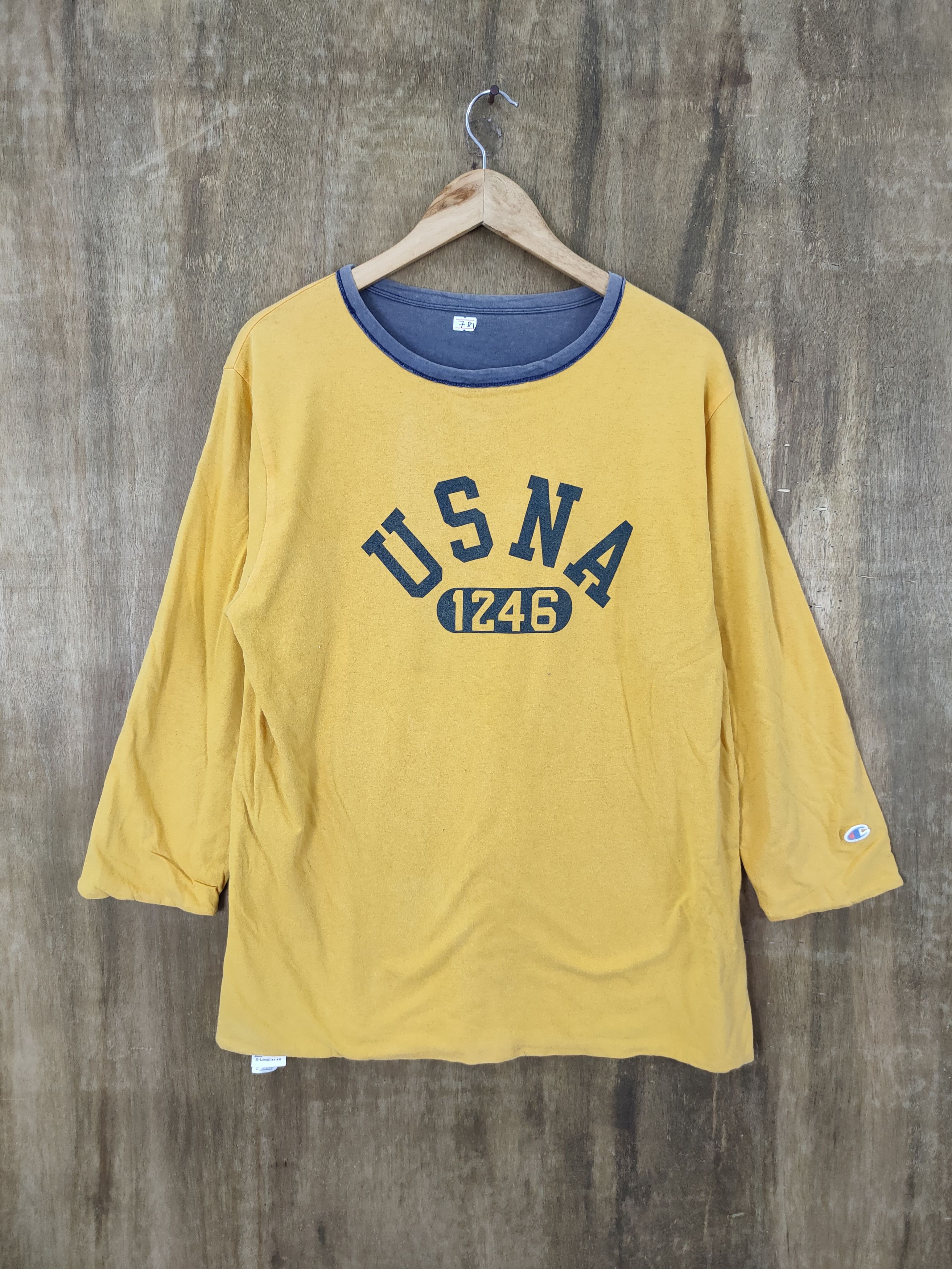 Champion DLL Champion USNA Vintage reversible sweatshirt #781 Size US XL / EU 56 / 4 - 1 Thumbnail