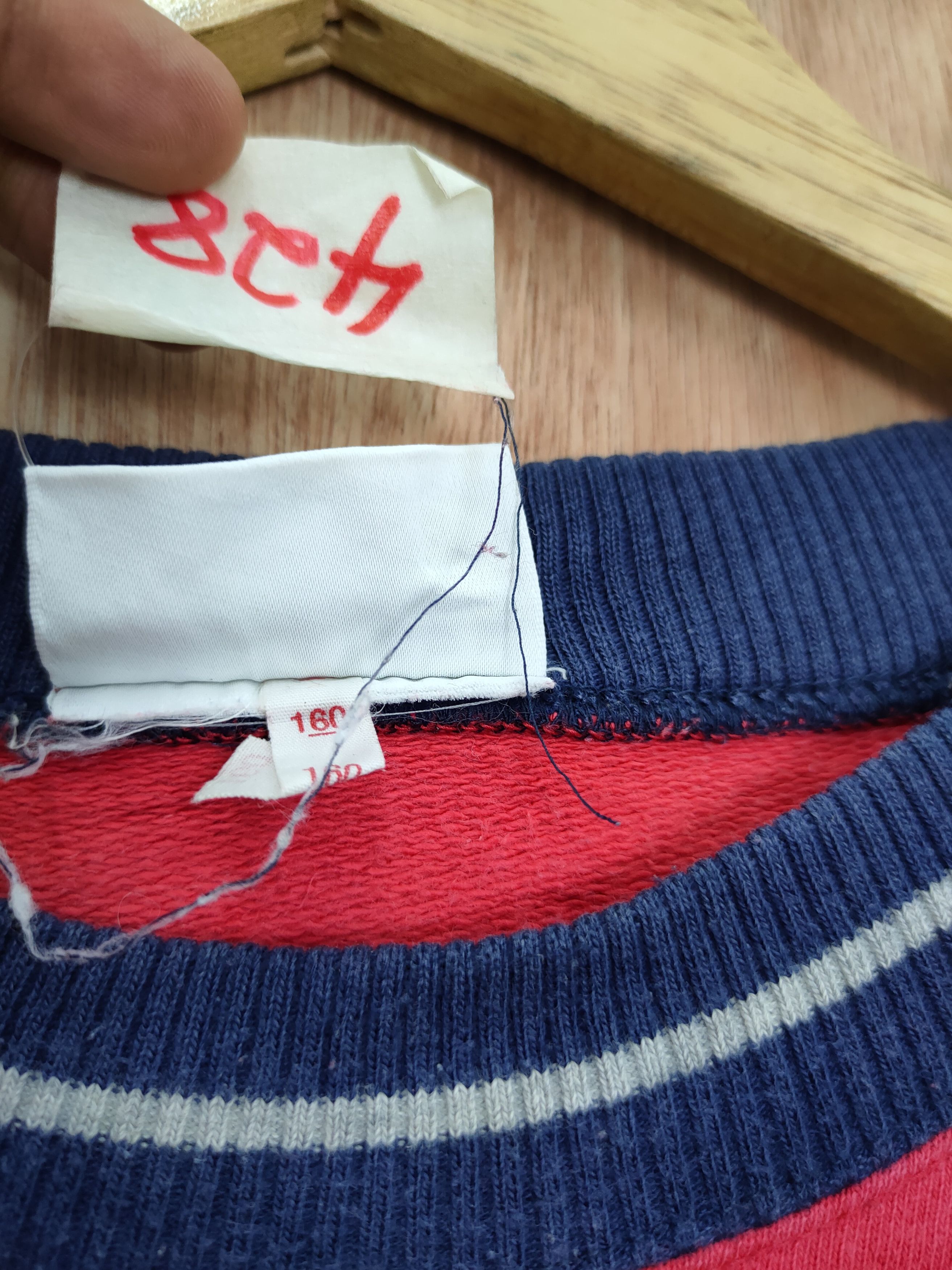 Lacoste × Vintage DL Lacoste vintage red sweatshirt #428 Size US S / EU 44-46 / 1 - 7 Thumbnail