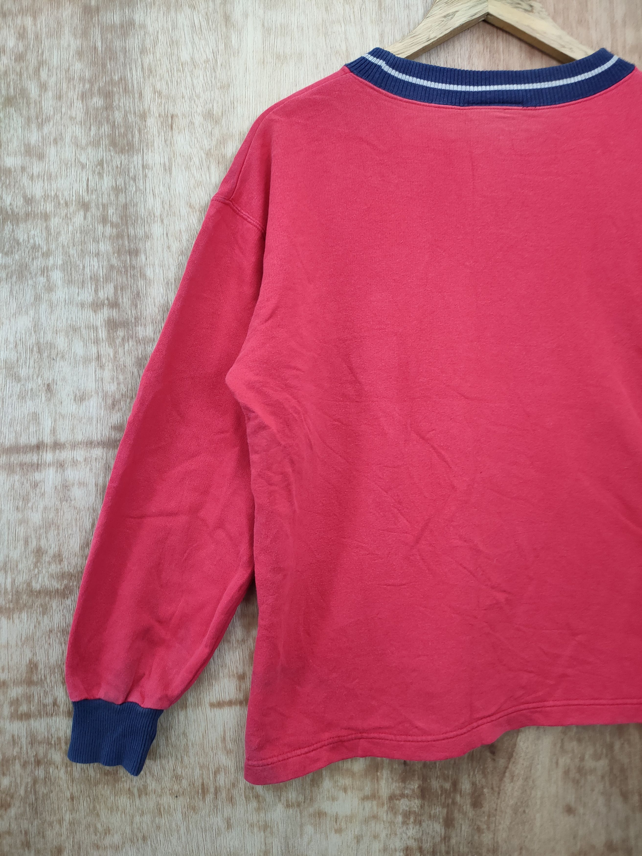 Lacoste × Vintage DL Lacoste vintage red sweatshirt #428 Size US S / EU 44-46 / 1 - 9 Thumbnail