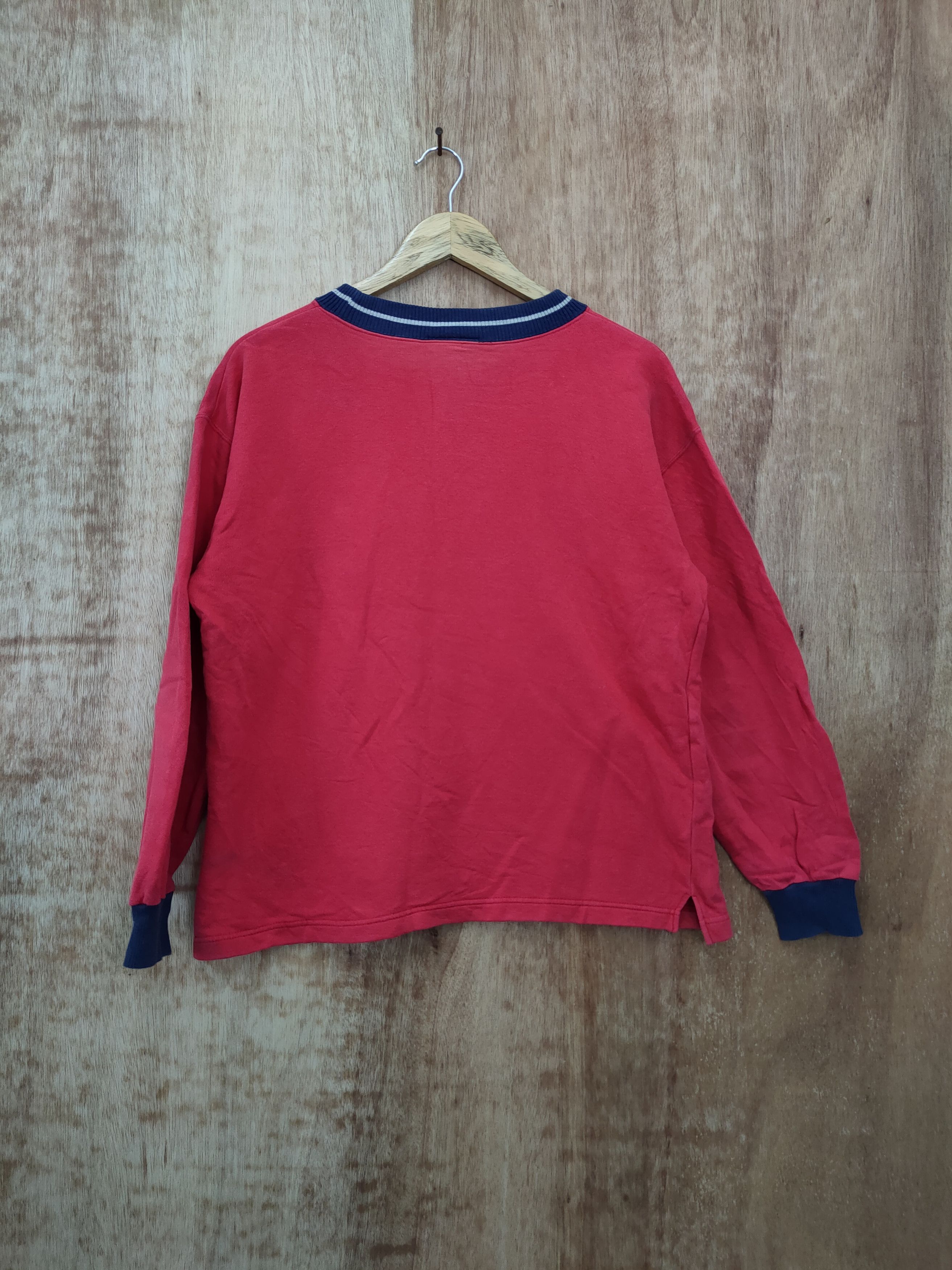 Lacoste × Vintage DL Lacoste vintage red sweatshirt #428 Size US S / EU 44-46 / 1 - 8 Thumbnail