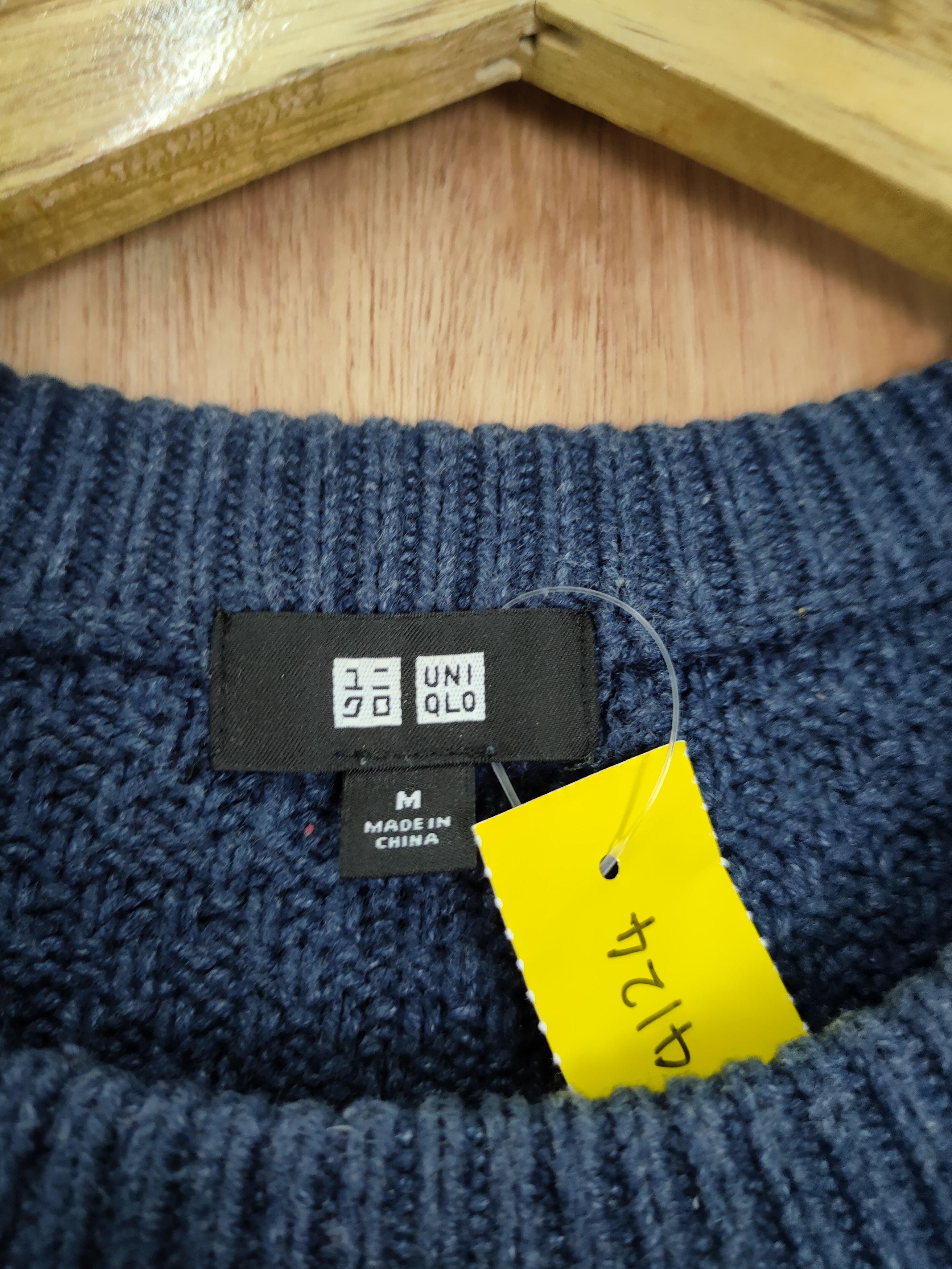 Vintage Uniqlo cable knitwear sweatshirt vintage japan #4124 Size US M / EU 48-50 / 2 - 4 Thumbnail