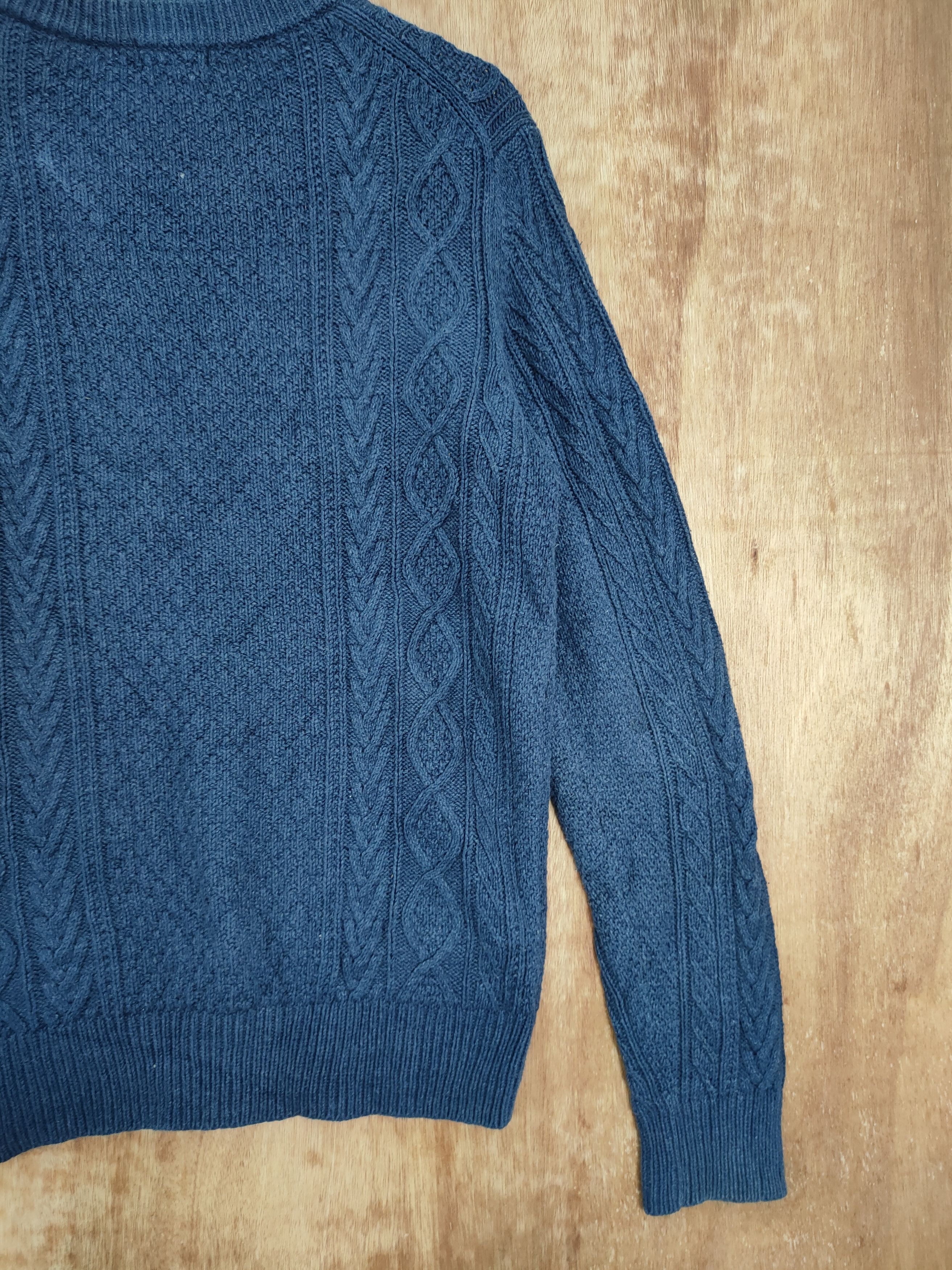 Vintage Uniqlo cable knitwear sweatshirt vintage japan #4124 Size US M / EU 48-50 / 2 - 7 Thumbnail