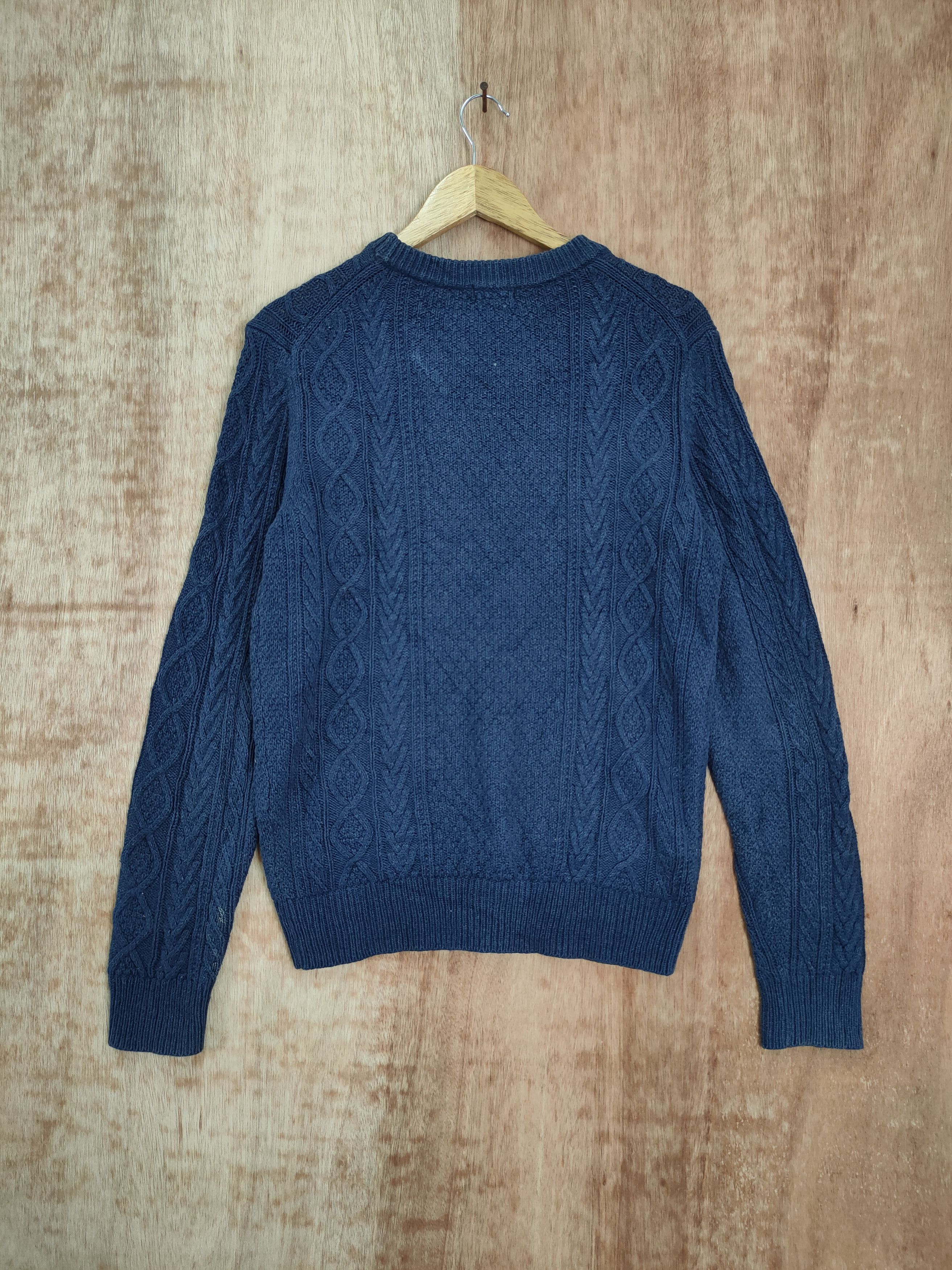 Vintage Uniqlo cable knitwear sweatshirt vintage japan #4124 Size US M / EU 48-50 / 2 - 5 Thumbnail