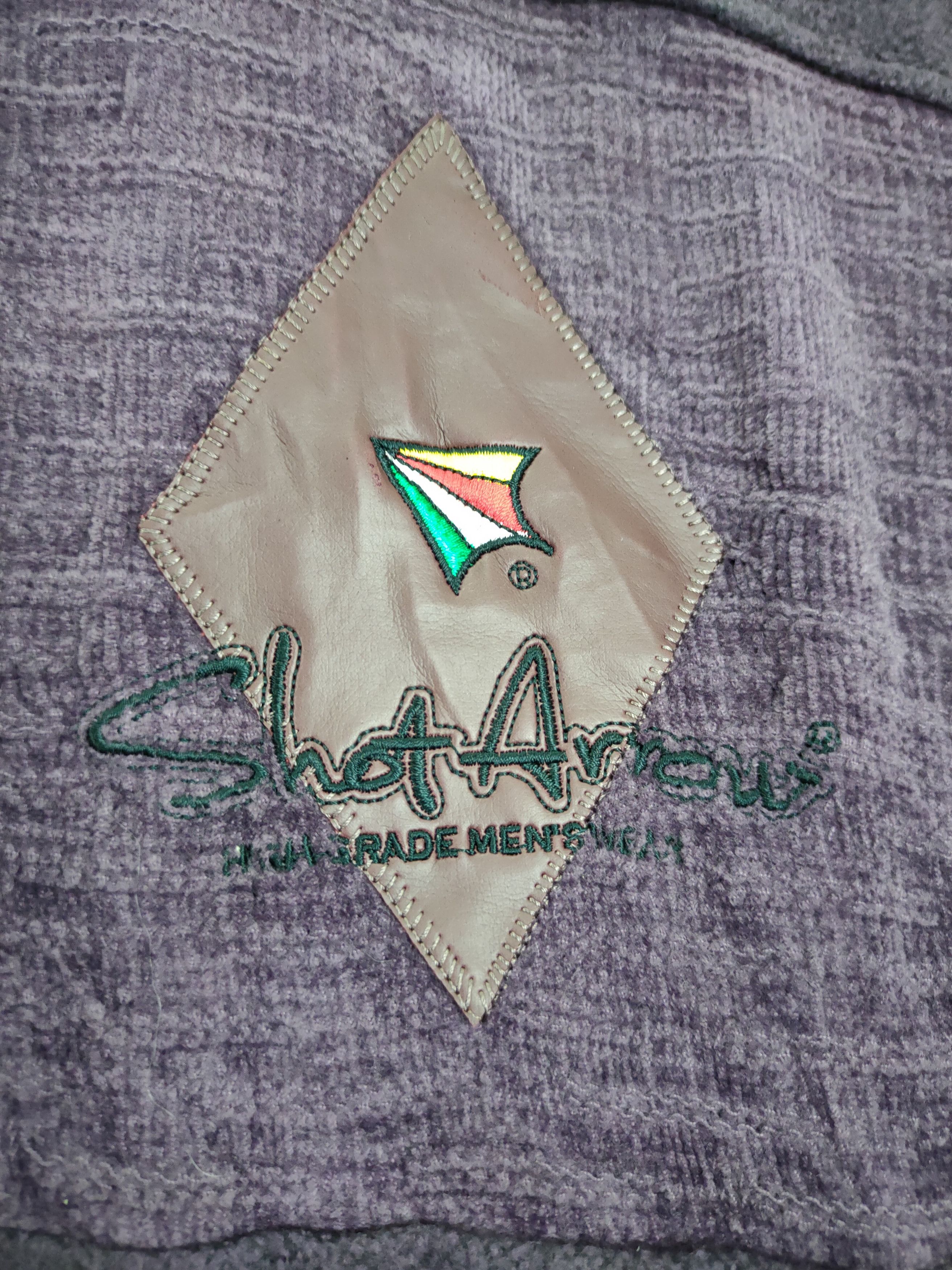 Japanese Brand × Vintage DL Shot Arrow art purple sweatshirt knitwear vintage #373 Size US L / EU 52-54 / 3 - 4 Thumbnail