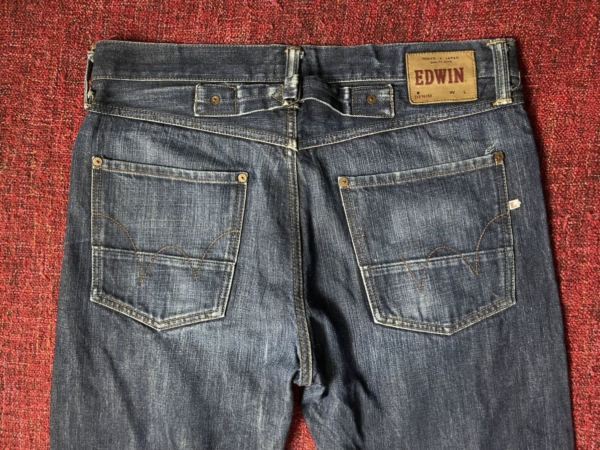 Edwin × Japanese Brand Edwin rainbow selvedge denim pants Size US 32 / EU 48 - 8 Thumbnail