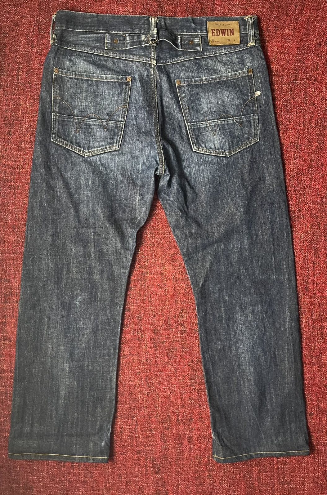 Edwin × Japanese Brand Edwin rainbow selvedge denim pants Size US 32 / EU 48 - 7 Thumbnail